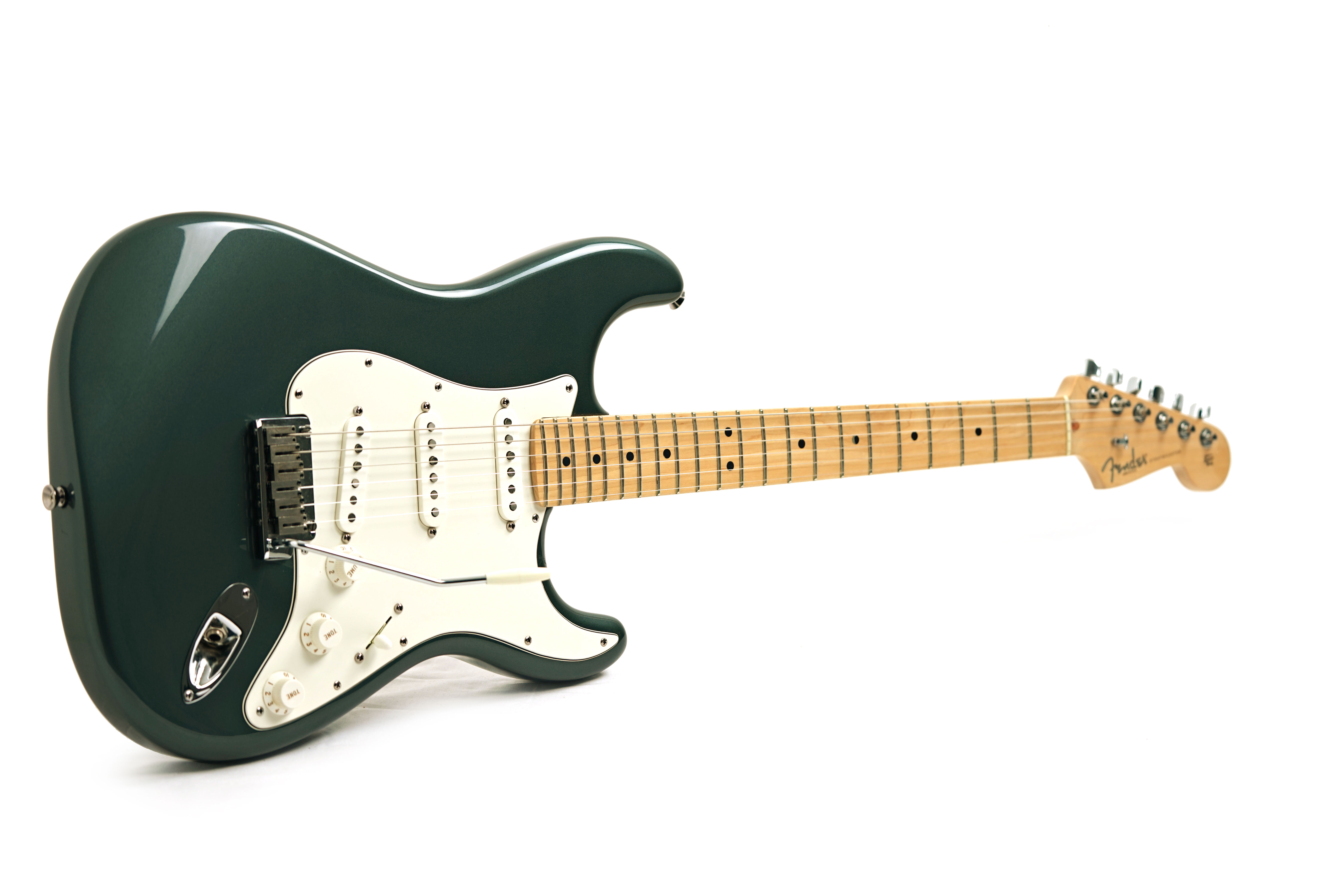 Fender 2006 American Series Stratocaster Charcoal Frost Metallic Maple Fingerboard (Pre-Owned)