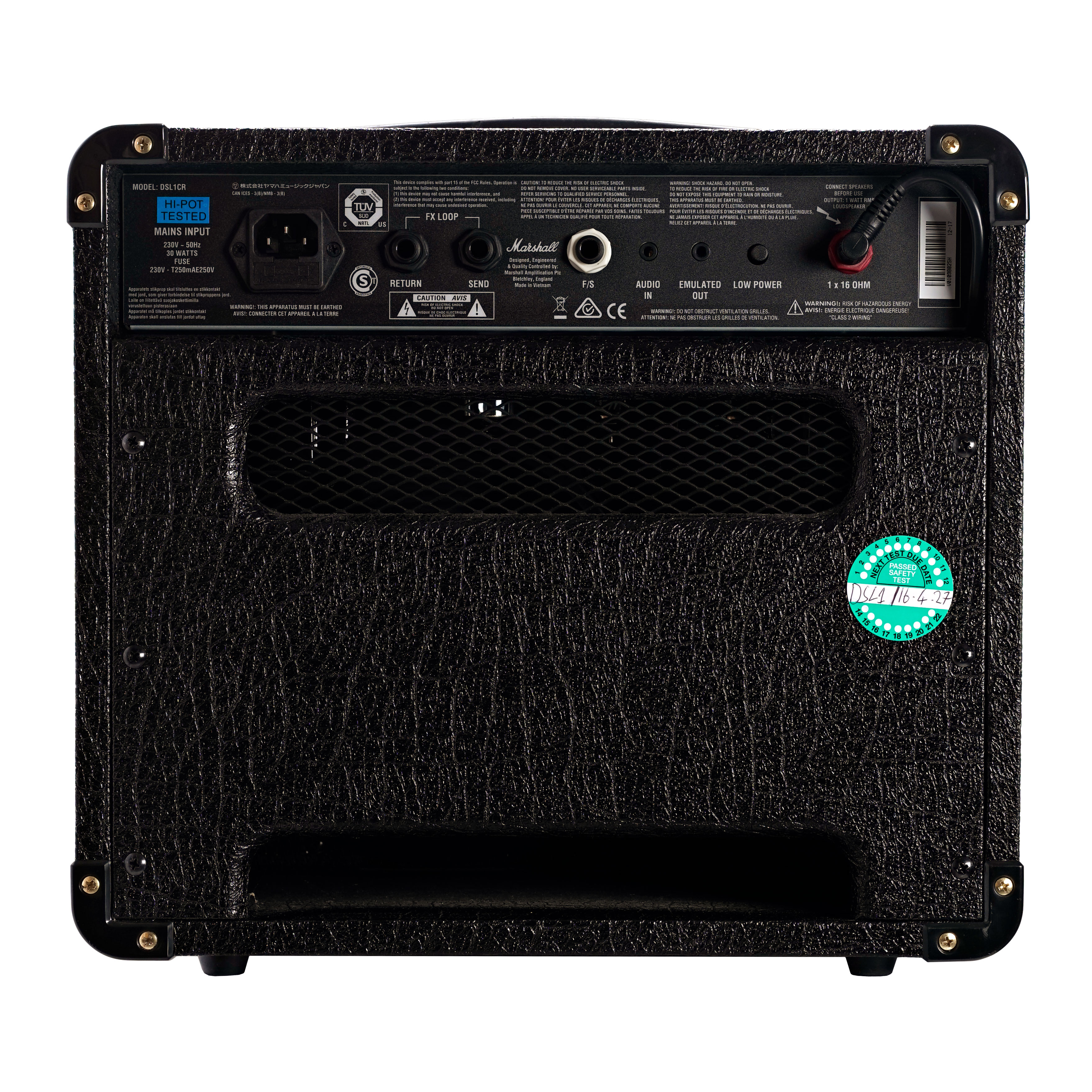 Marshall DSL1CR 1 Watt Combo Valve Amp (Pre-Owned)