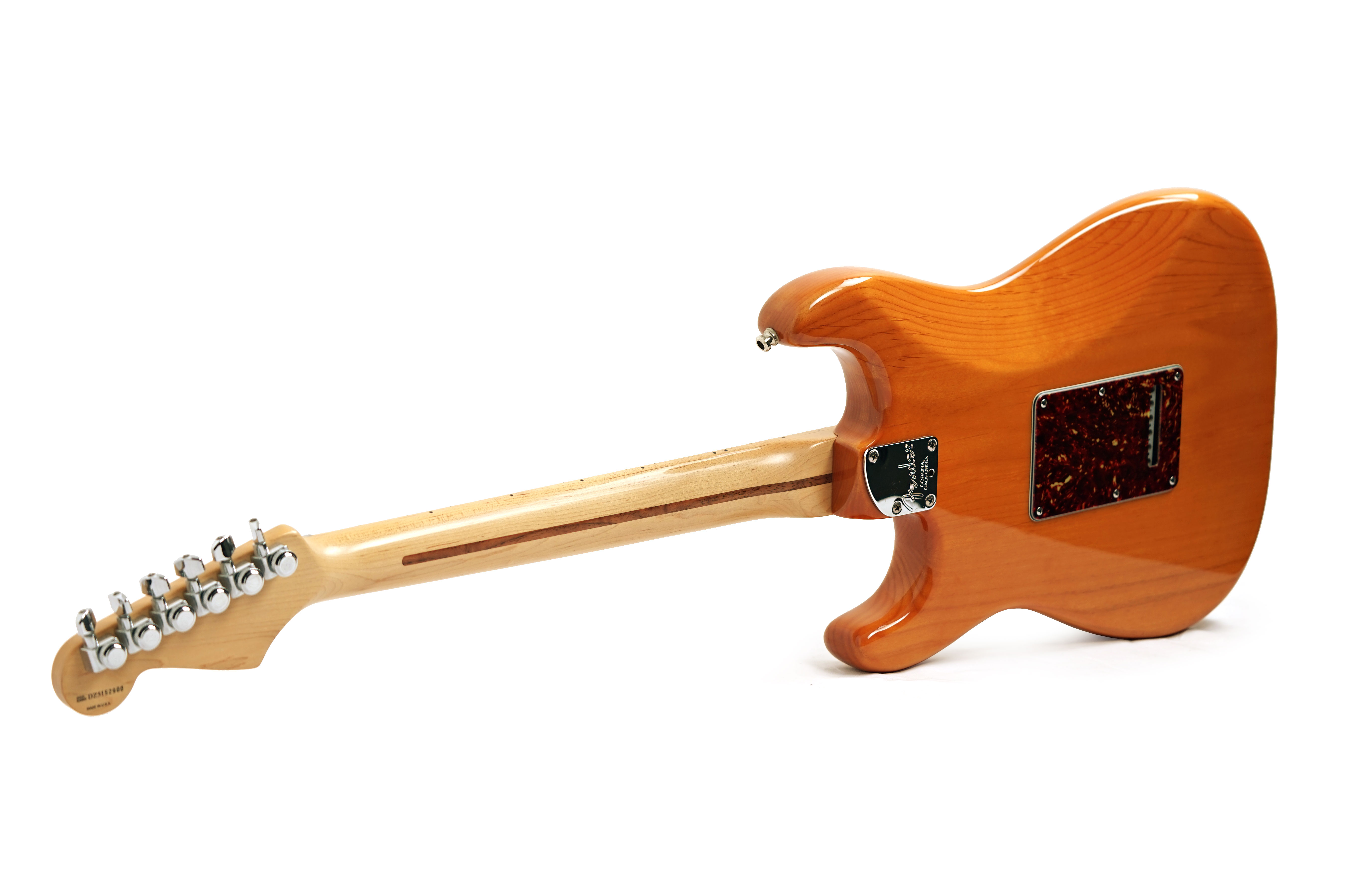 Fender 2005 American Deluxe Stratocaster HSS Maple Fingerboard Amber (Pre-Owned)