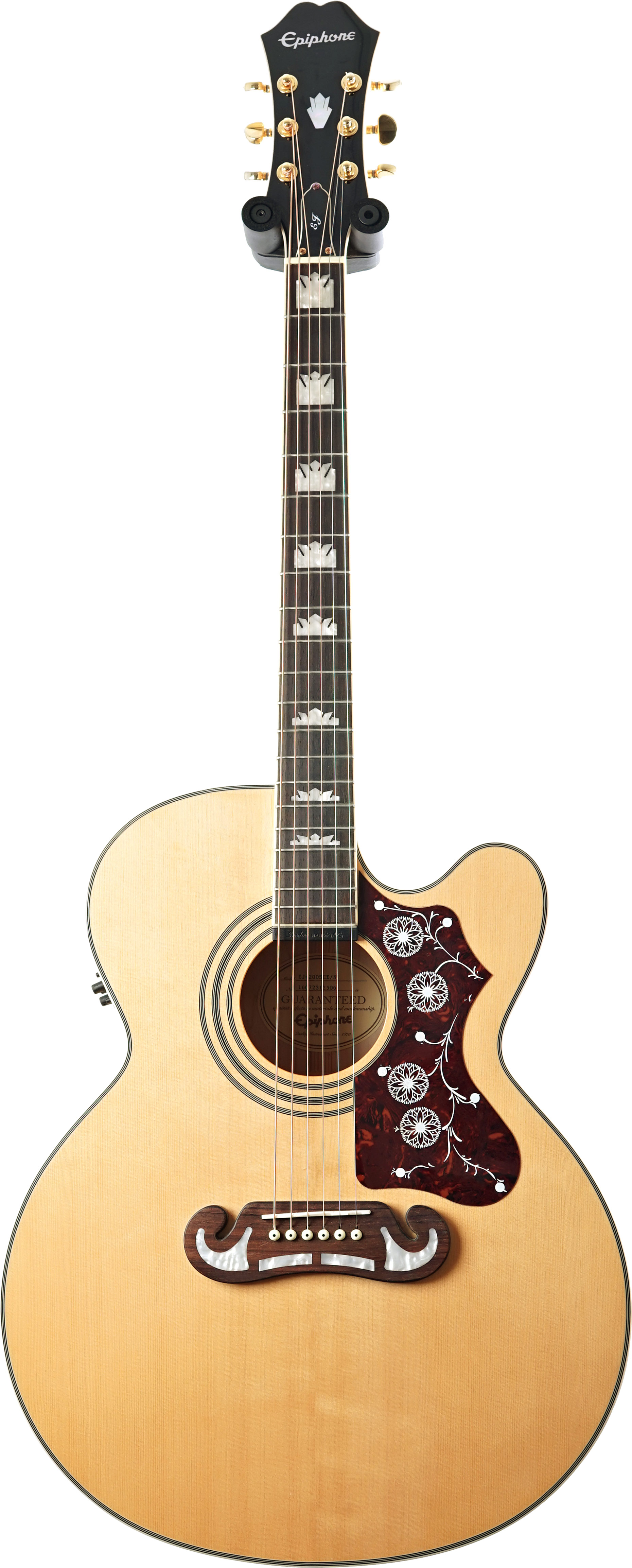 Epiphone EJ200SCE Vintage Natural Shadow Pickup (Pre-Owned)
