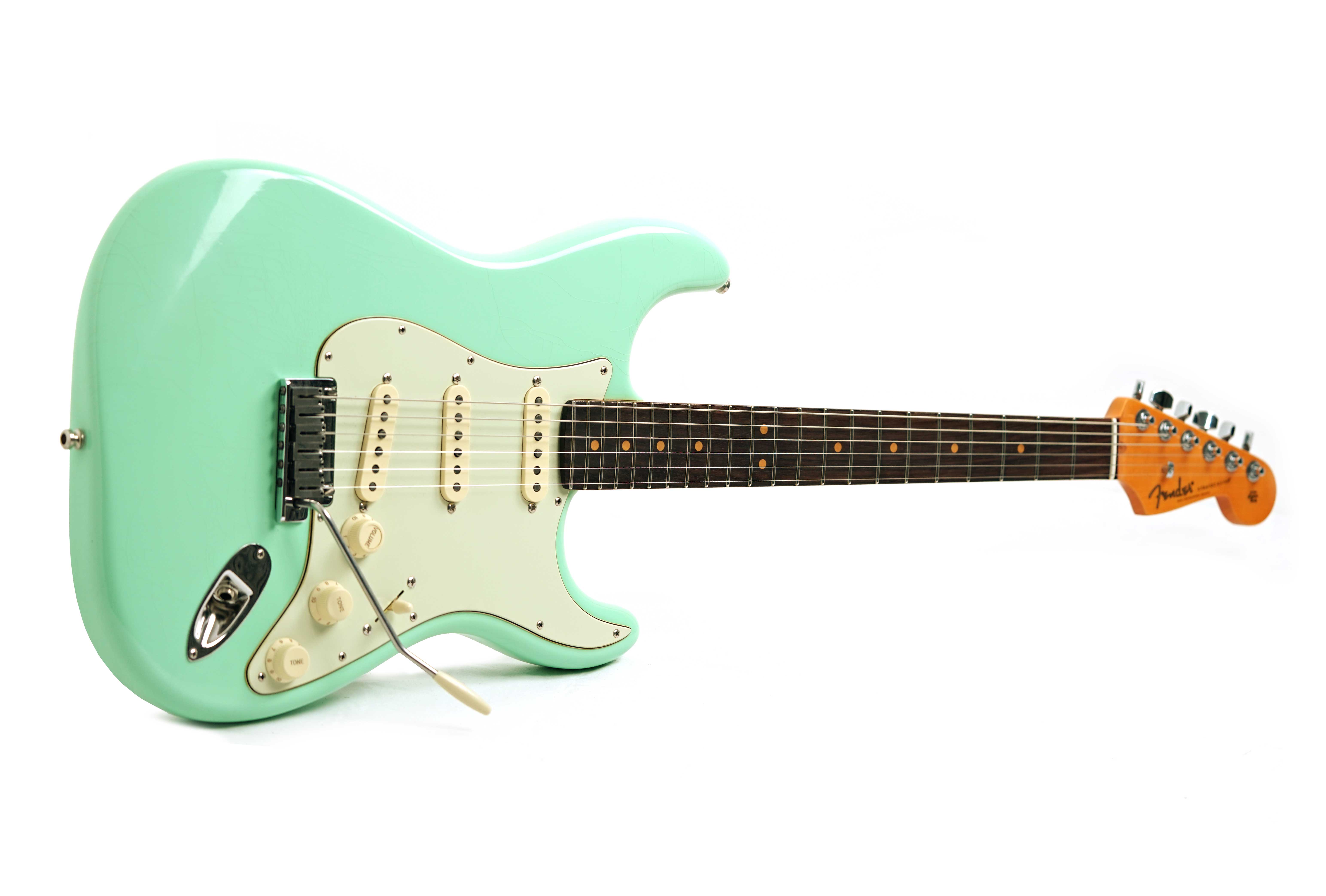 Fender 2024 Ultra Luxe Vintage 60s Stratocaster Surf Green  (Pre-Owned)