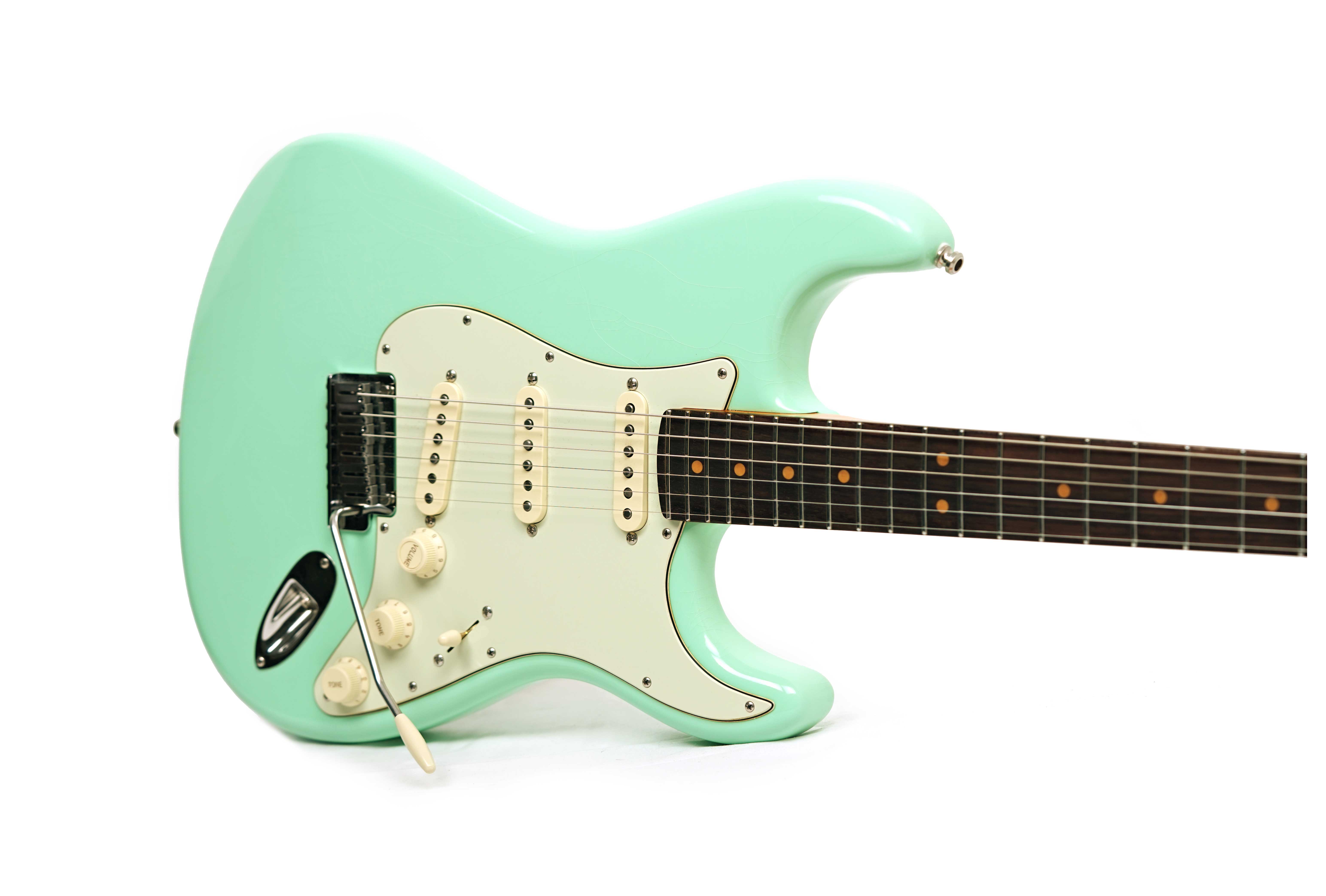Fender 2024 Ultra Luxe Vintage 60s Stratocaster Surf Green  (Pre-Owned)