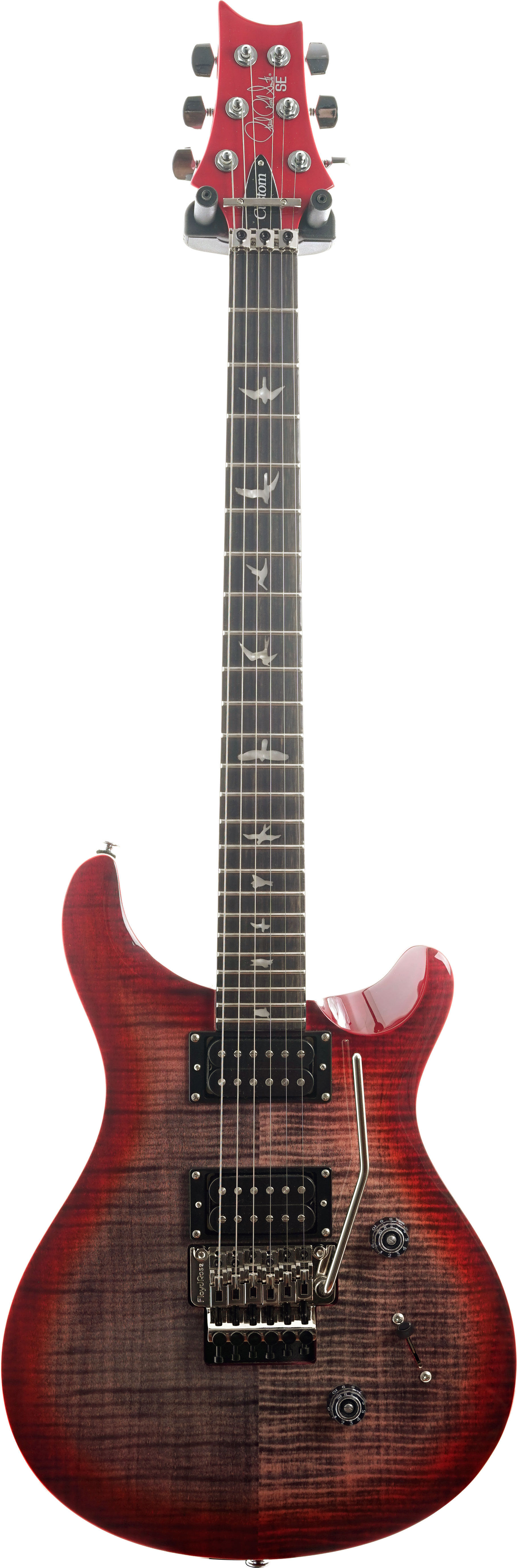 PRS SE 2024 Custom 24 Floyd Charcoal Cherry Burst (Pre-Owned)
