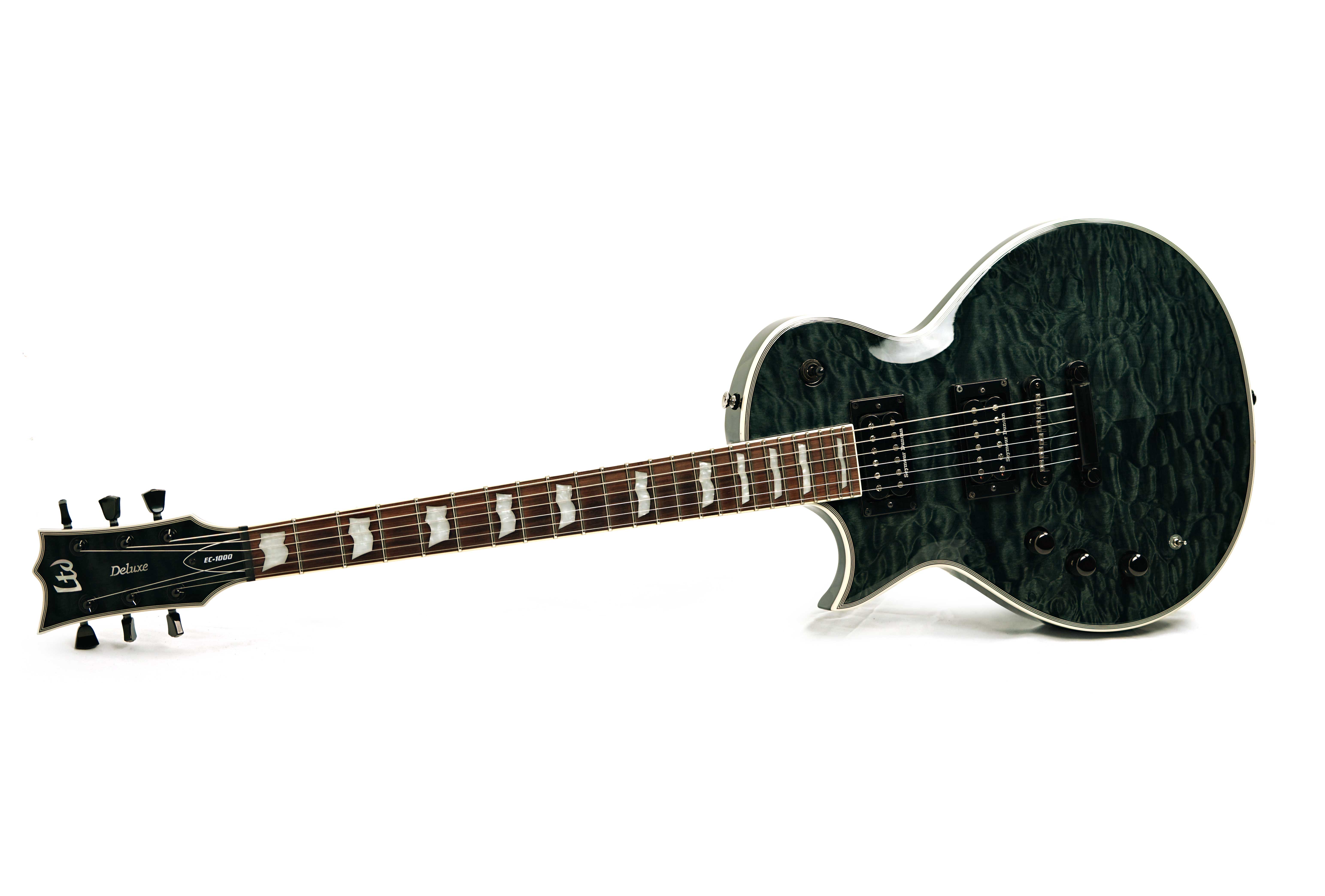 ESP LTD EC-1000 Piezo See-Thru Black Left Handed (Pre-Owned)