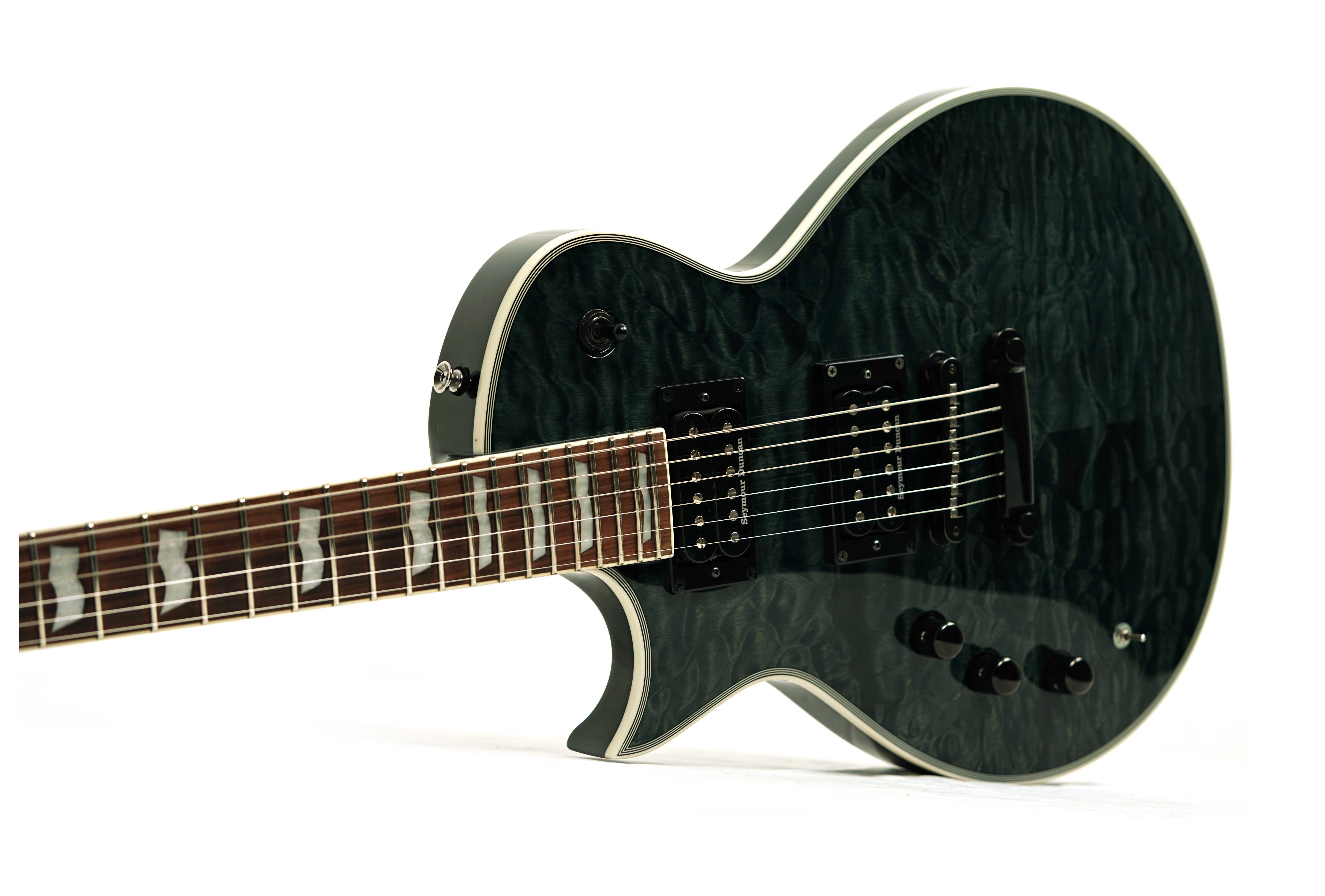 ESP LTD EC-1000 Piezo See-Thru Black Left Handed (Pre-Owned)