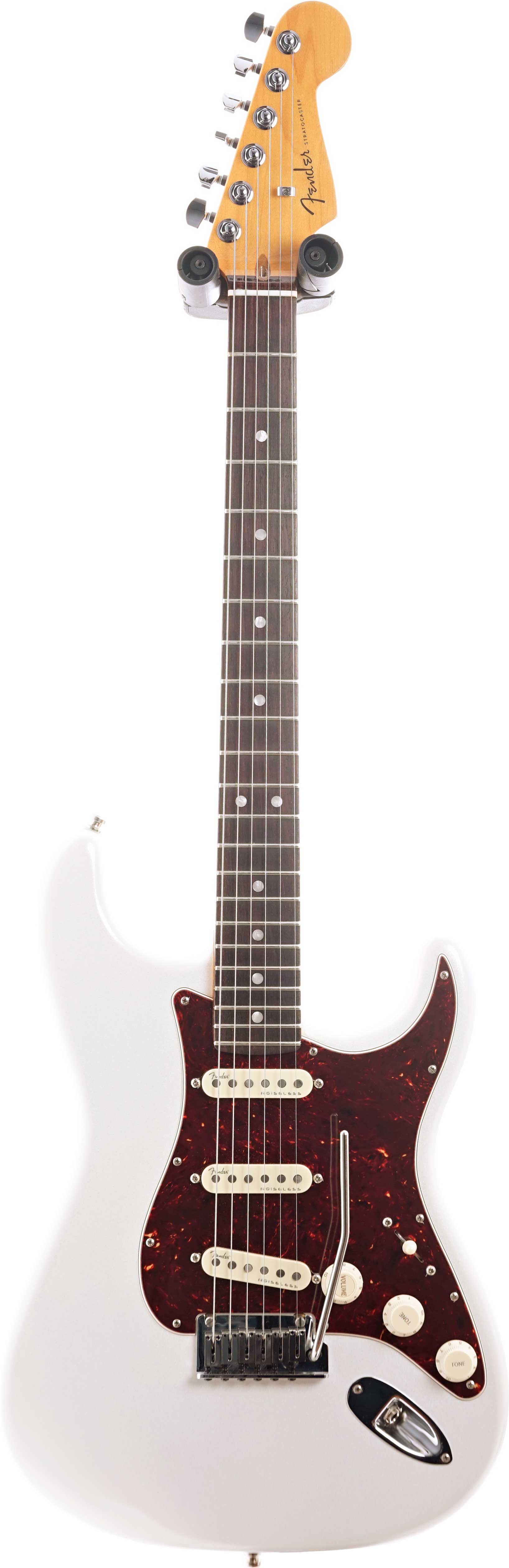 Fender 2020 American Ultra Stratocaster Arctic Pearl Rosewood Fingerboard (Pre-Owned)