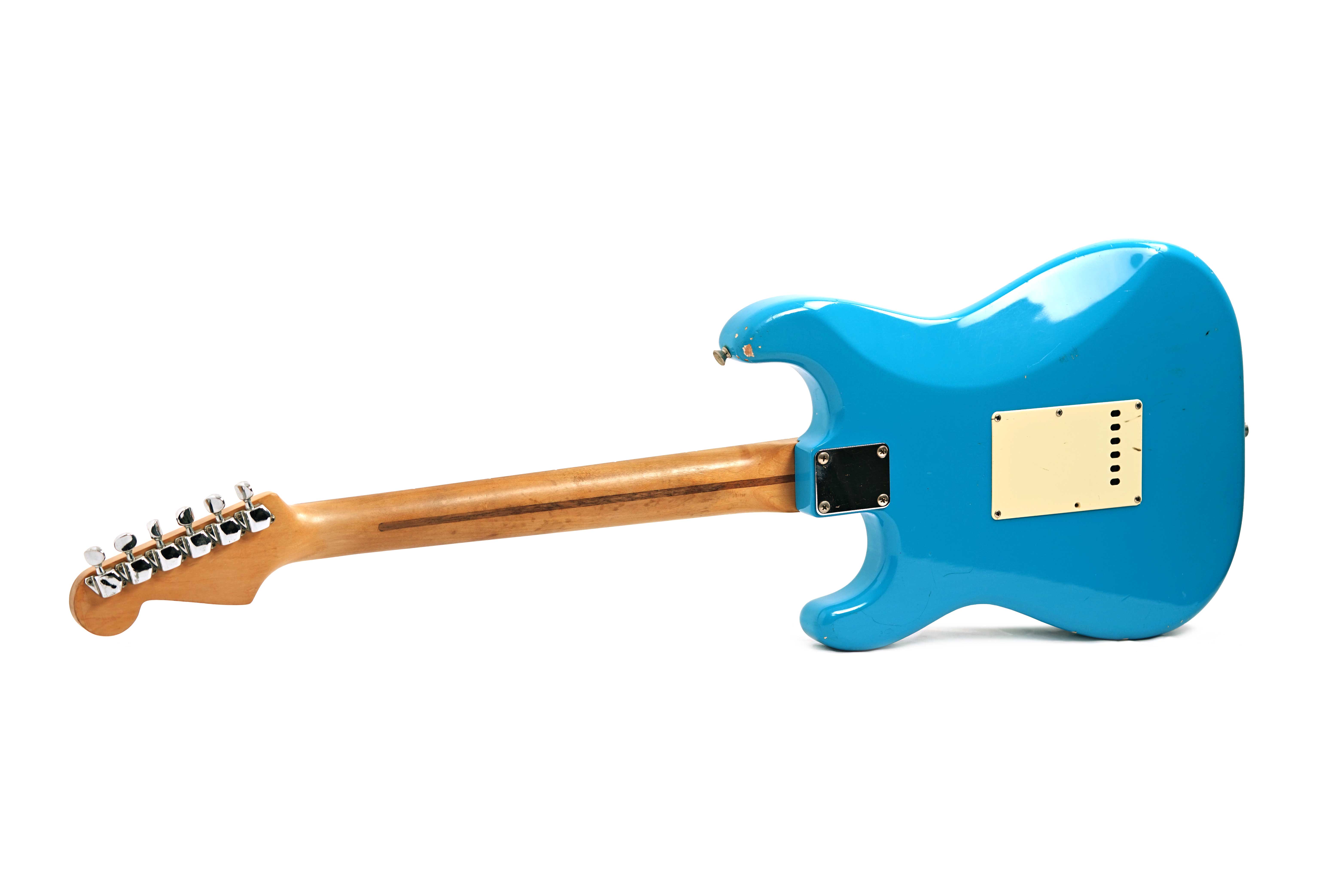 Squier 1992 MIJ Stratocaster Maui Blue (Pre-Owned)