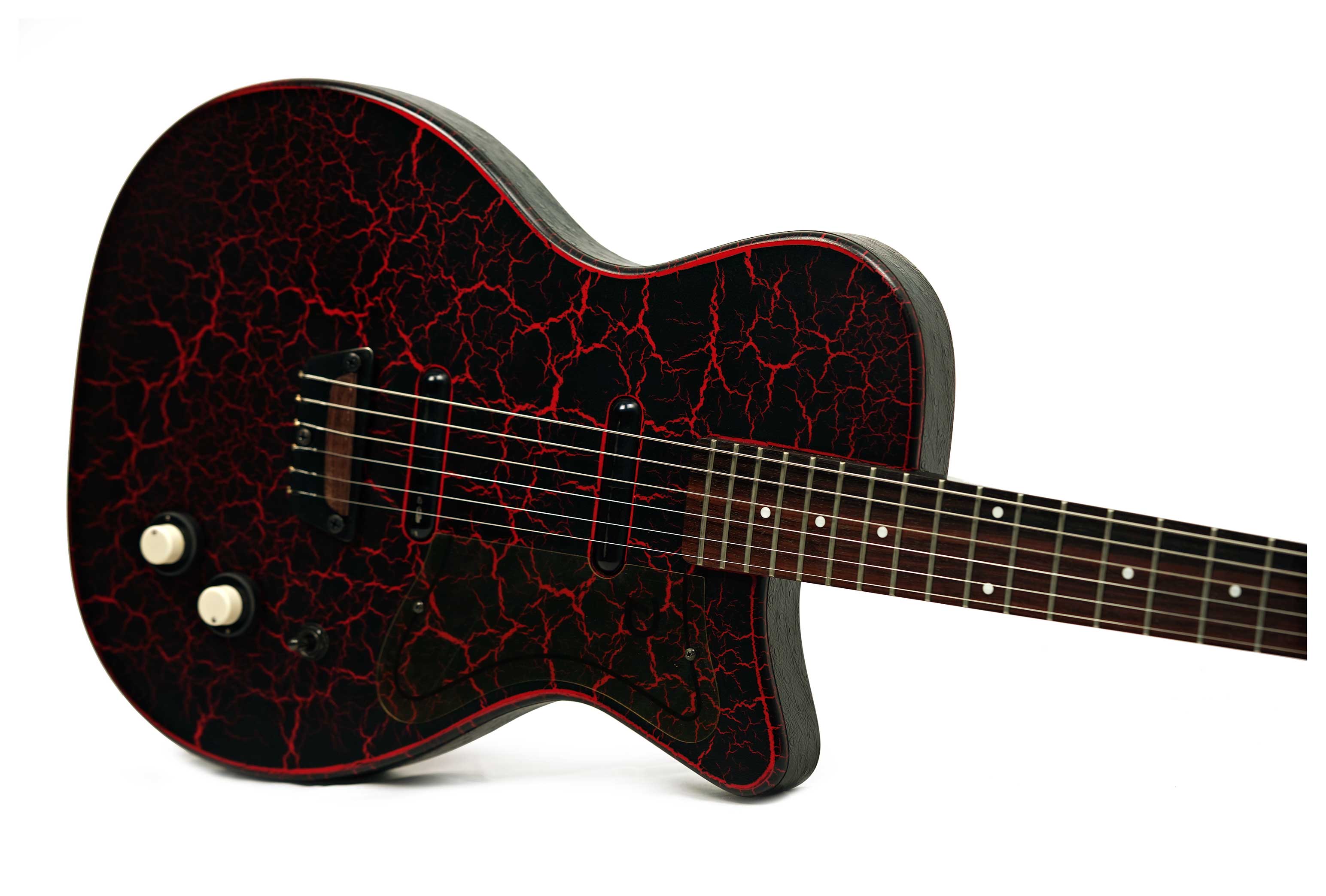 Danelectro 56 U-2 Red Black Crackle (Pre-Owned)