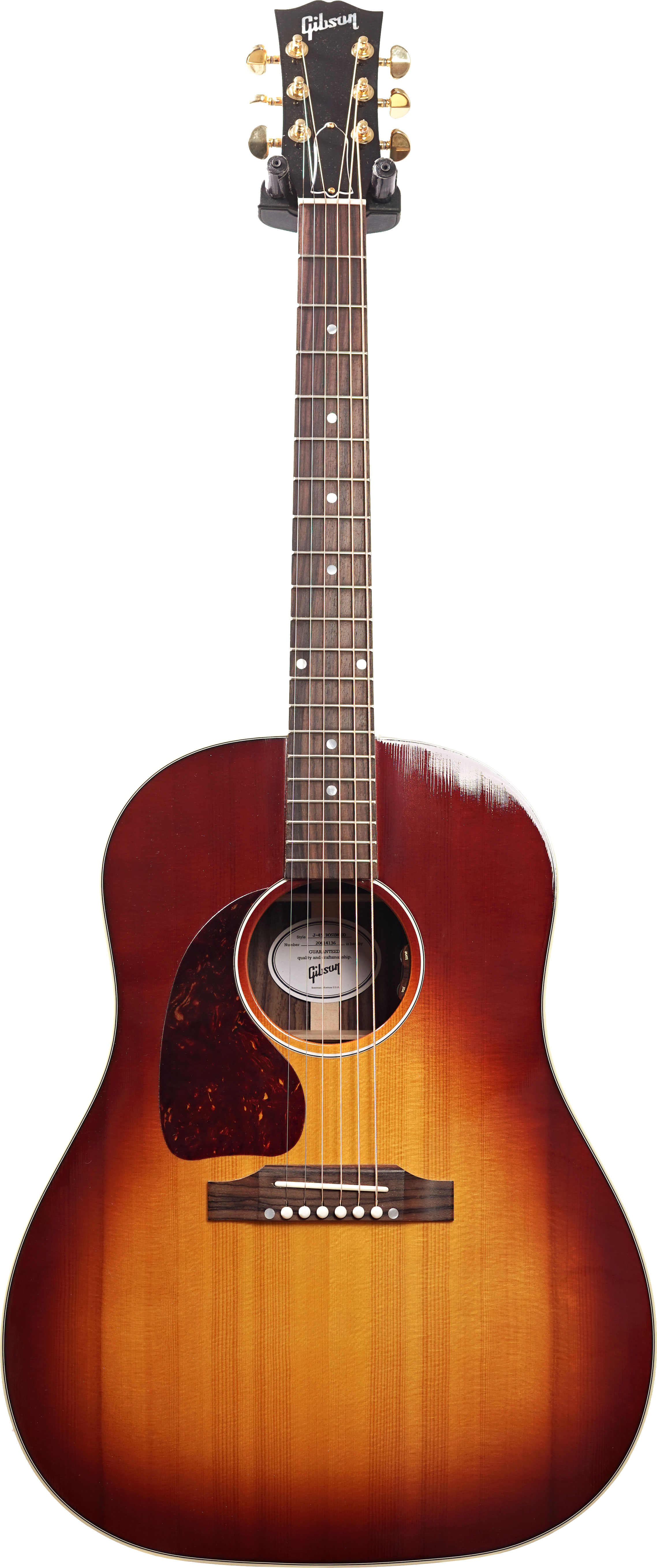 Gibson 2024 J-45 Standard Rosewood Left Handed Rosewood Burst (Pre-Owned)