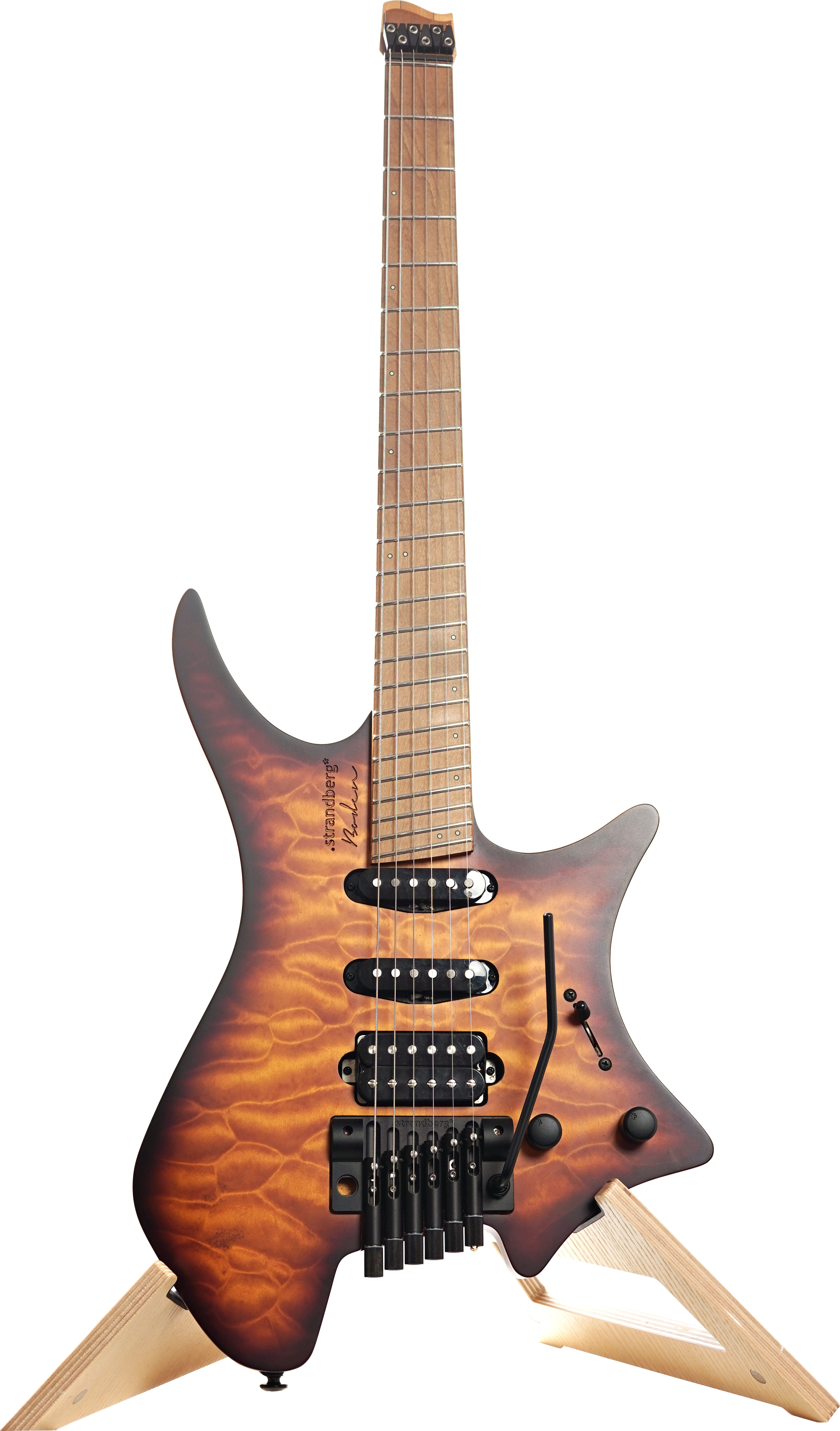 Strandberg Boden Standard 6 Tremolo Maple Quilt Bengal Burst (Pre-Owned)