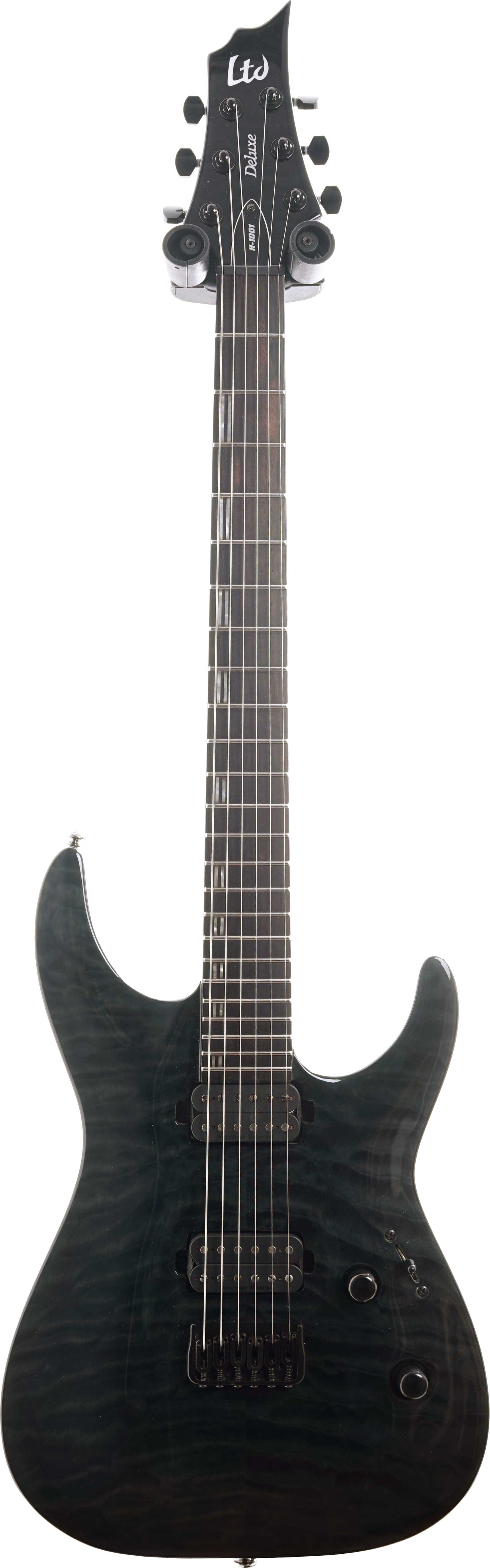 ESP LTD 2021 H-1001 QM See Thru Black (Pre-Owned)