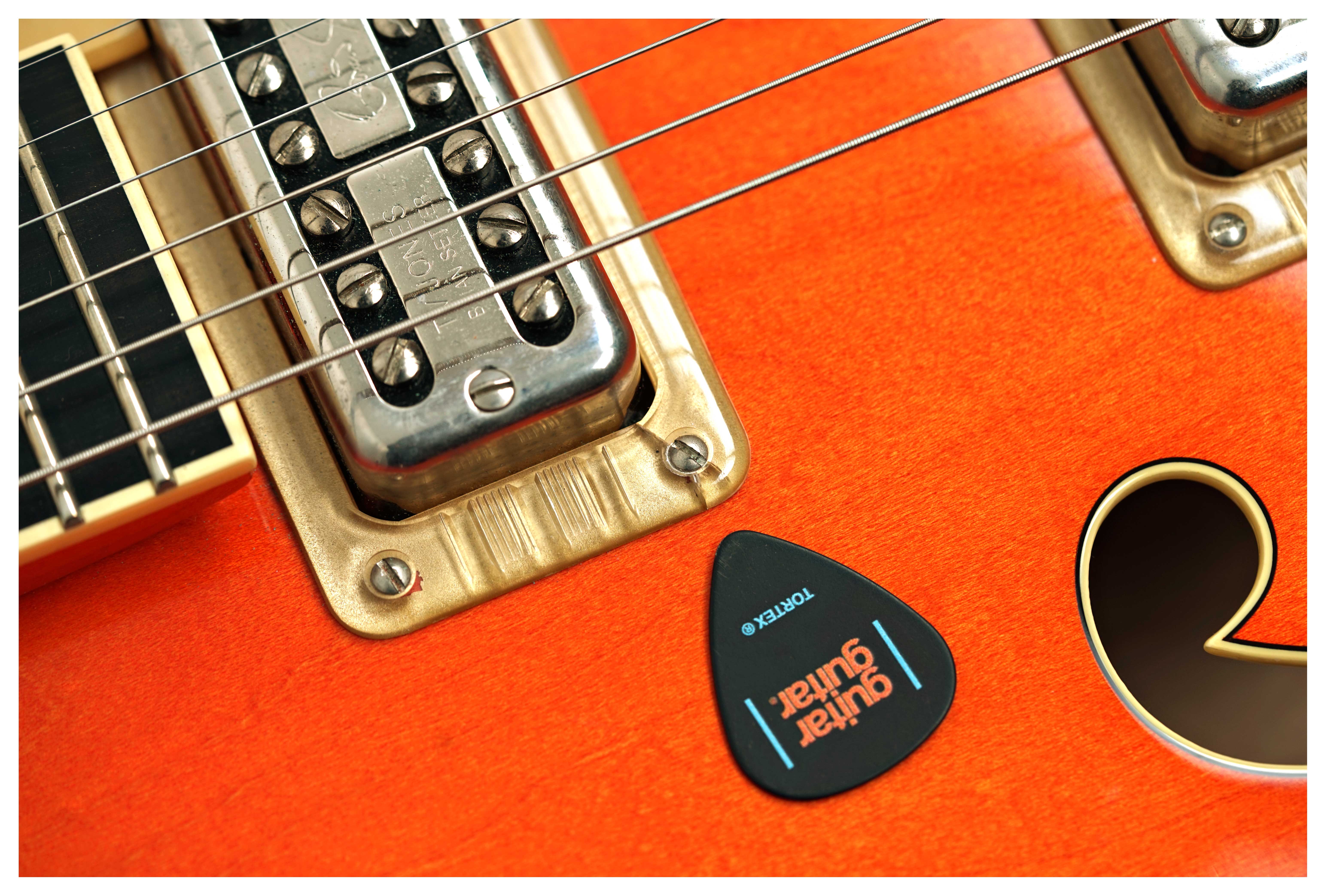 Gretsch G6120SSLVO Brian Setzer Nashville with Bigsby TV Jones Setzer Pickups Vintage Orange Stain, Lacquer (Pre-Owned)