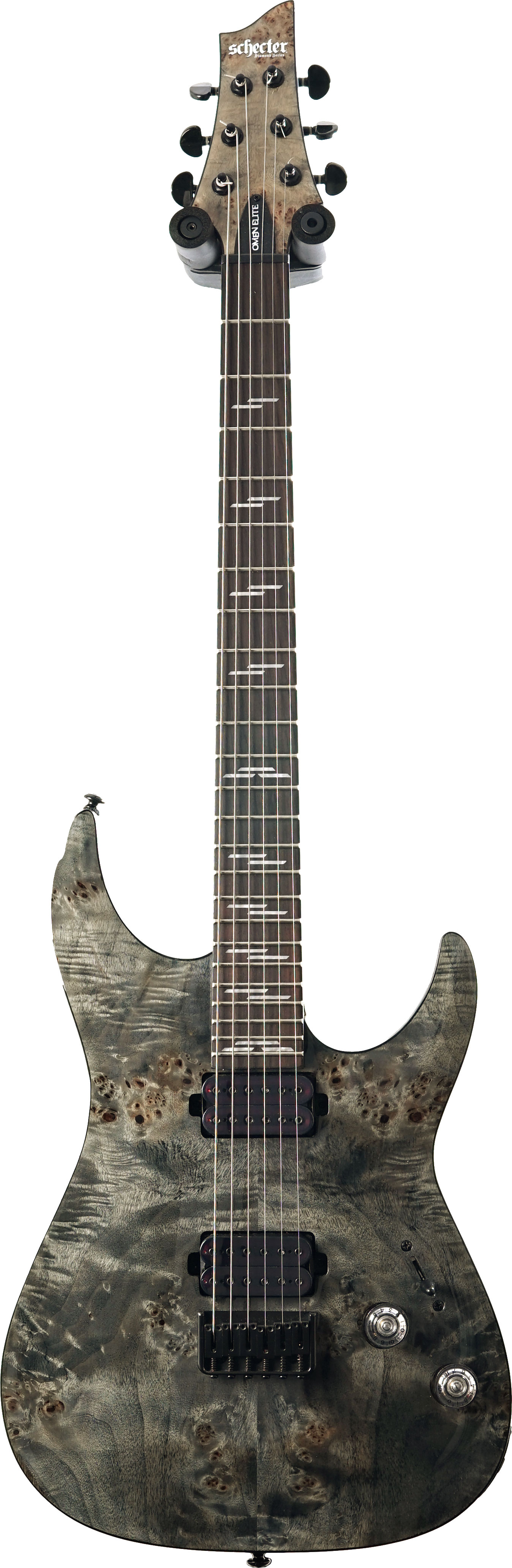 Schecter Omen Elite-6 Charcoal  (Pre-Owned)
