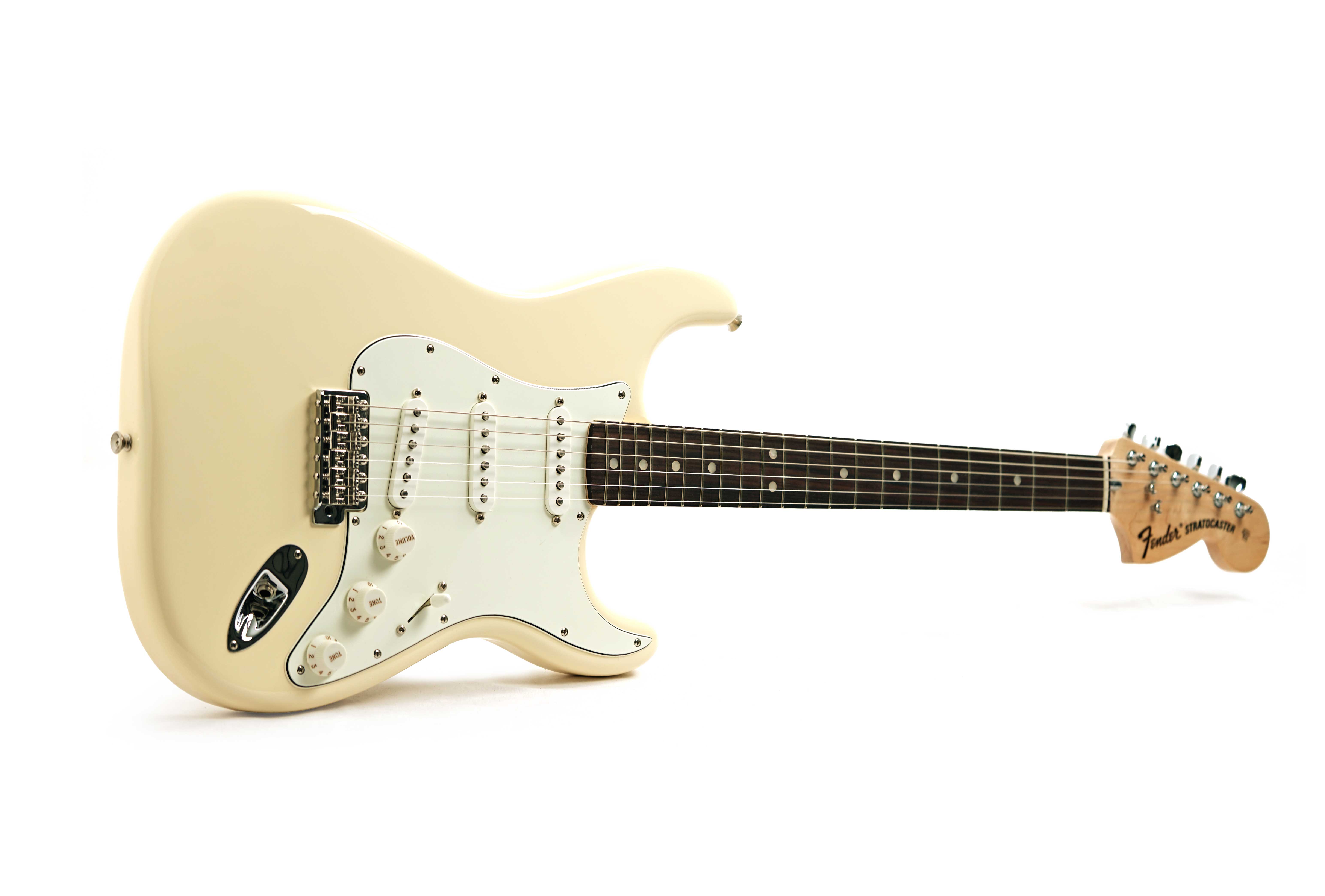 Fender Albert Hammond Jr. Signature Stratocaster Rosewood Fingerboard Olympic White (Pre-Owned)