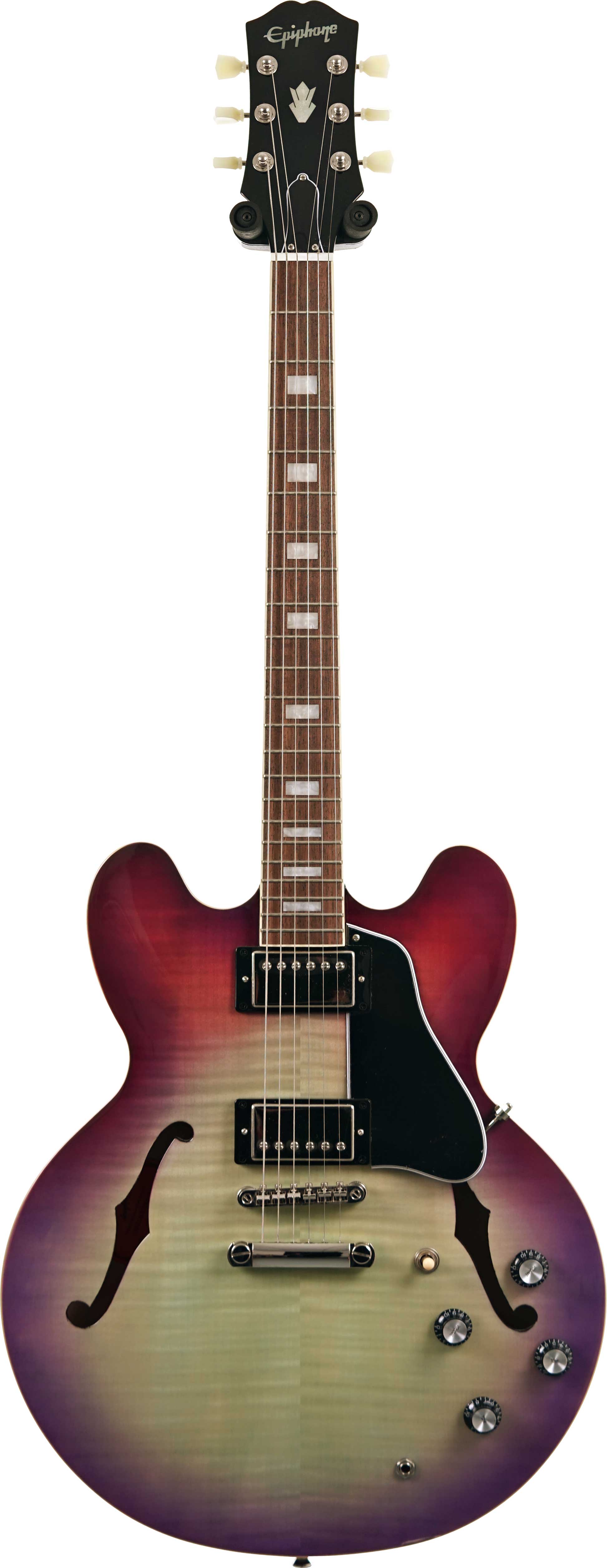 Epiphone 2024 Inspired by Gibson ES-335 Figured Blueberry Burst  (Pre-Owned)