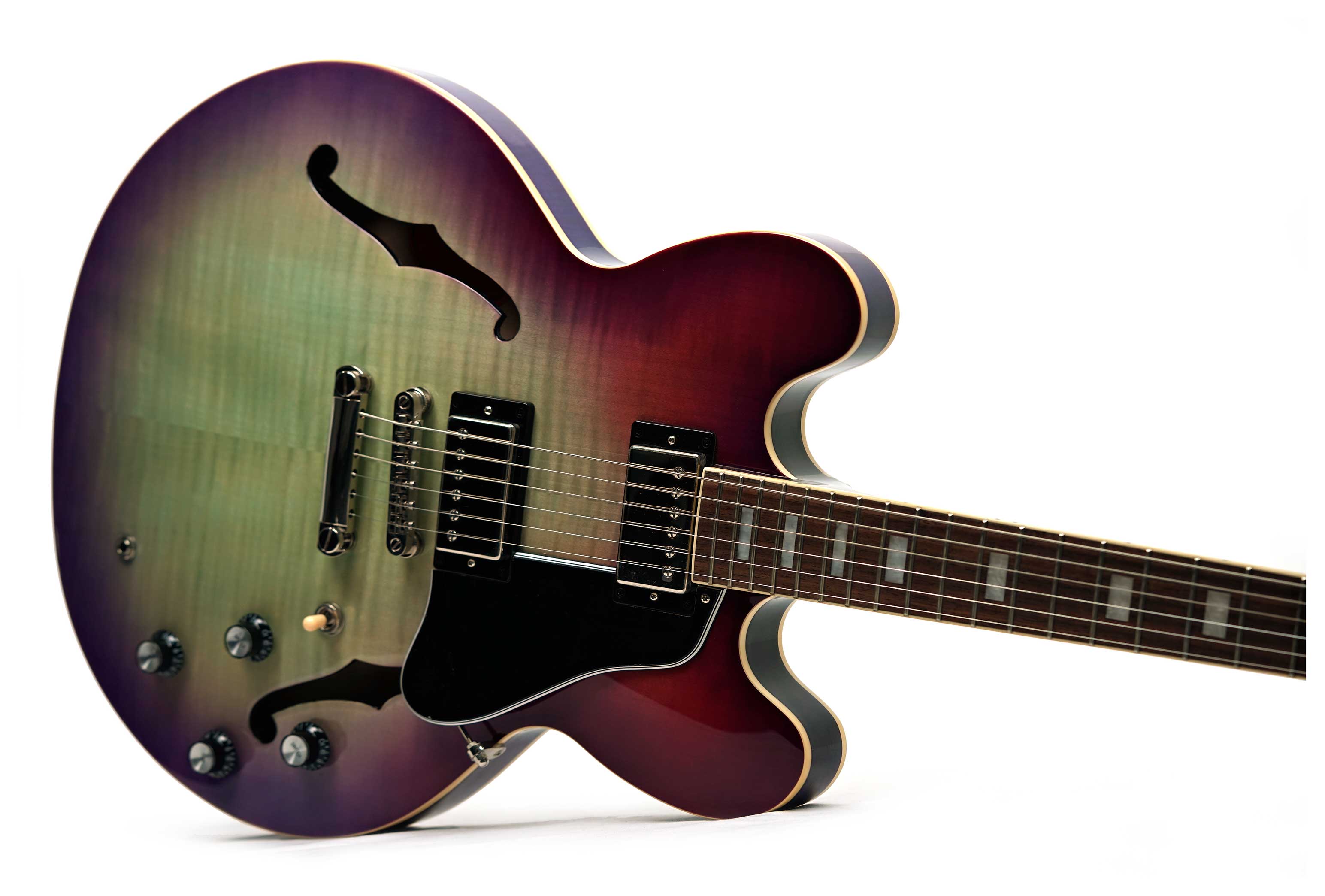 Epiphone 2024 Inspired by Gibson ES-335 Figured Blueberry Burst  (Pre-Owned)