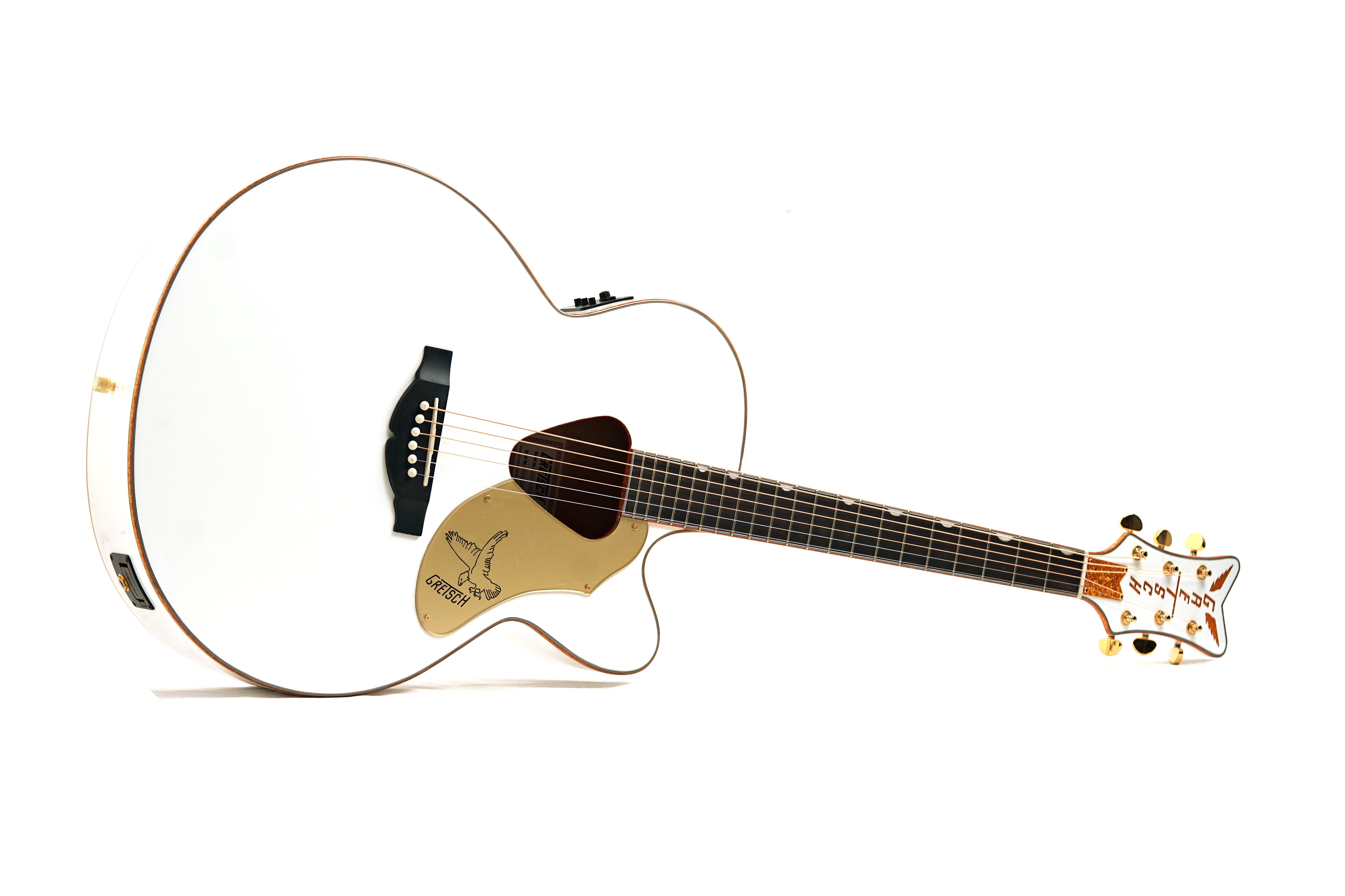 Gretsch 2024 G5022CWFE Rancher Falcon Jumbo Electric White (Pre-Owned)