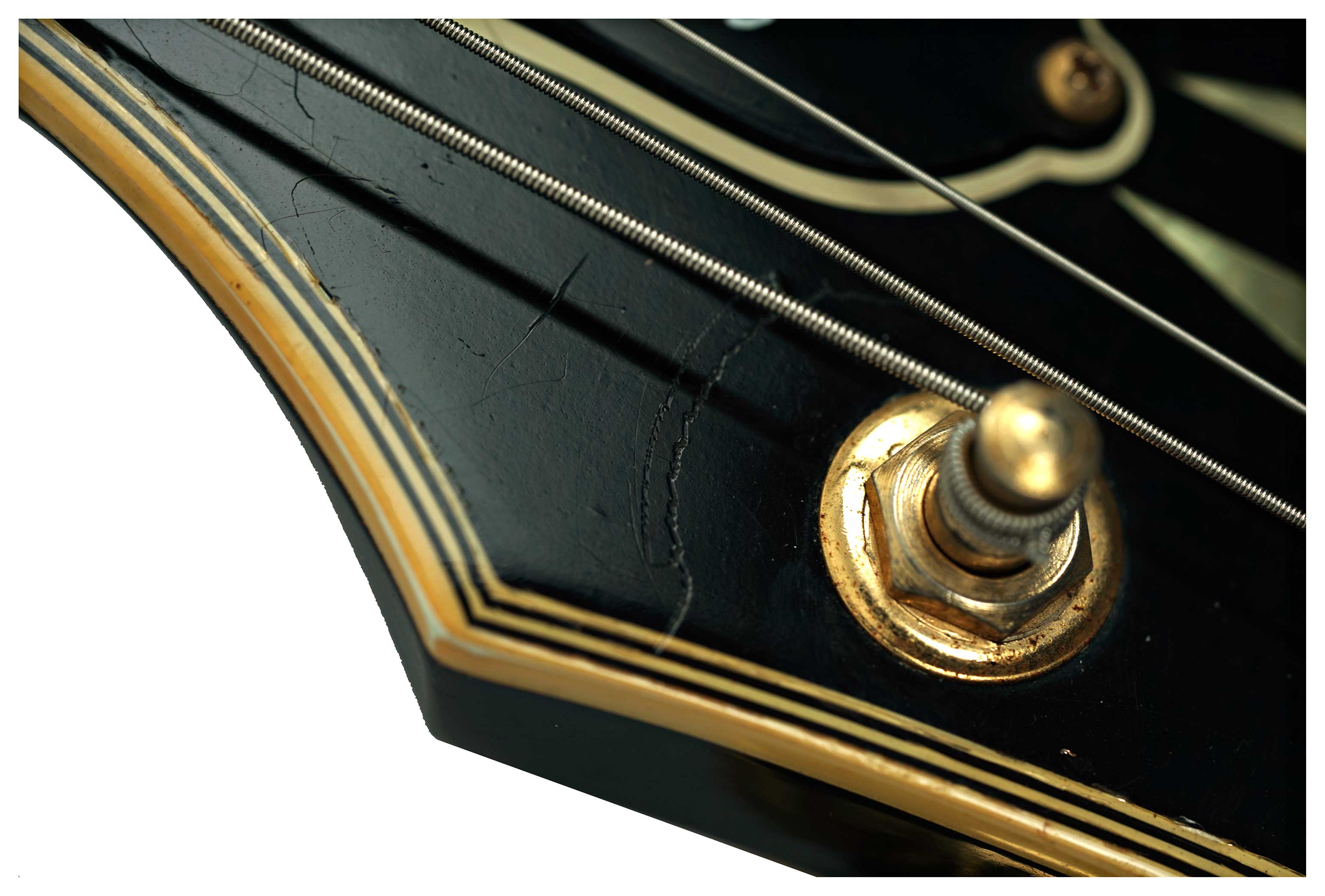 Gibson Custom Shop 1992 Les Paul Custom Ebony with Ebony Fingerboard Gloss Left Handed (Pre-Owned)
