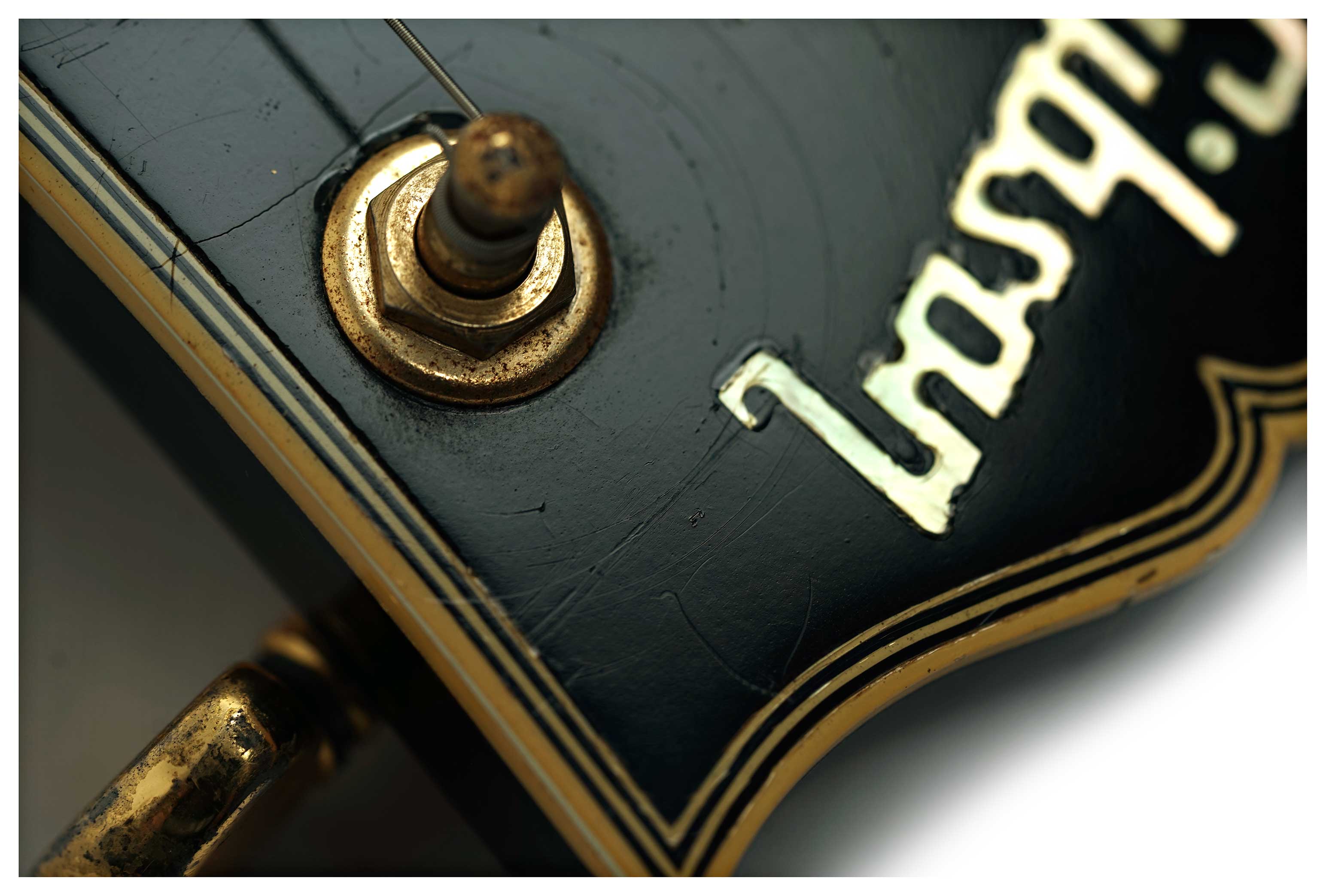 Gibson Custom Shop 1992 Les Paul Custom Ebony with Ebony Fingerboard Gloss Left Handed (Pre-Owned)