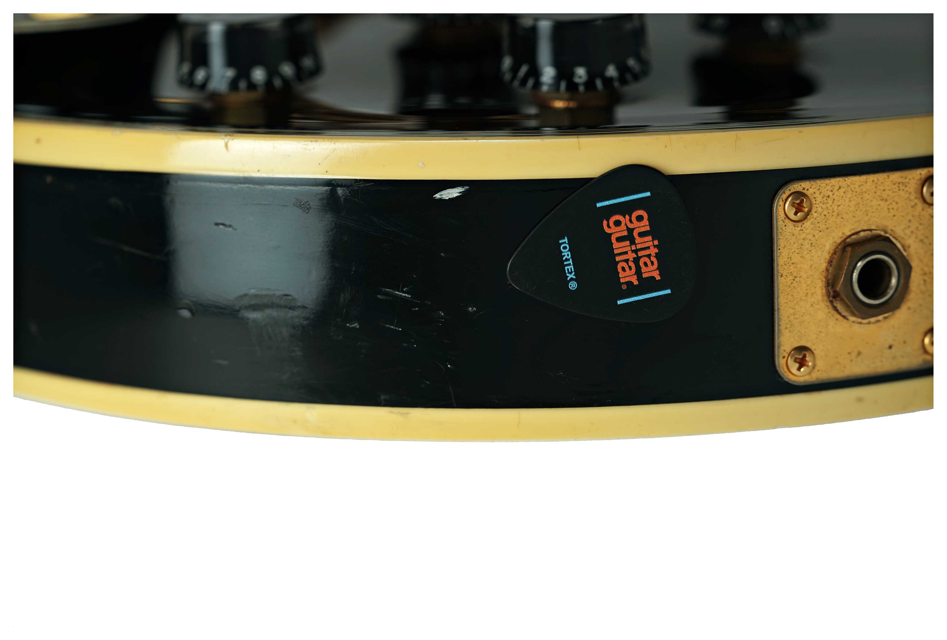 Gibson Custom Shop 1992 Les Paul Custom Ebony with Ebony Fingerboard Gloss Left Handed (Pre-Owned)