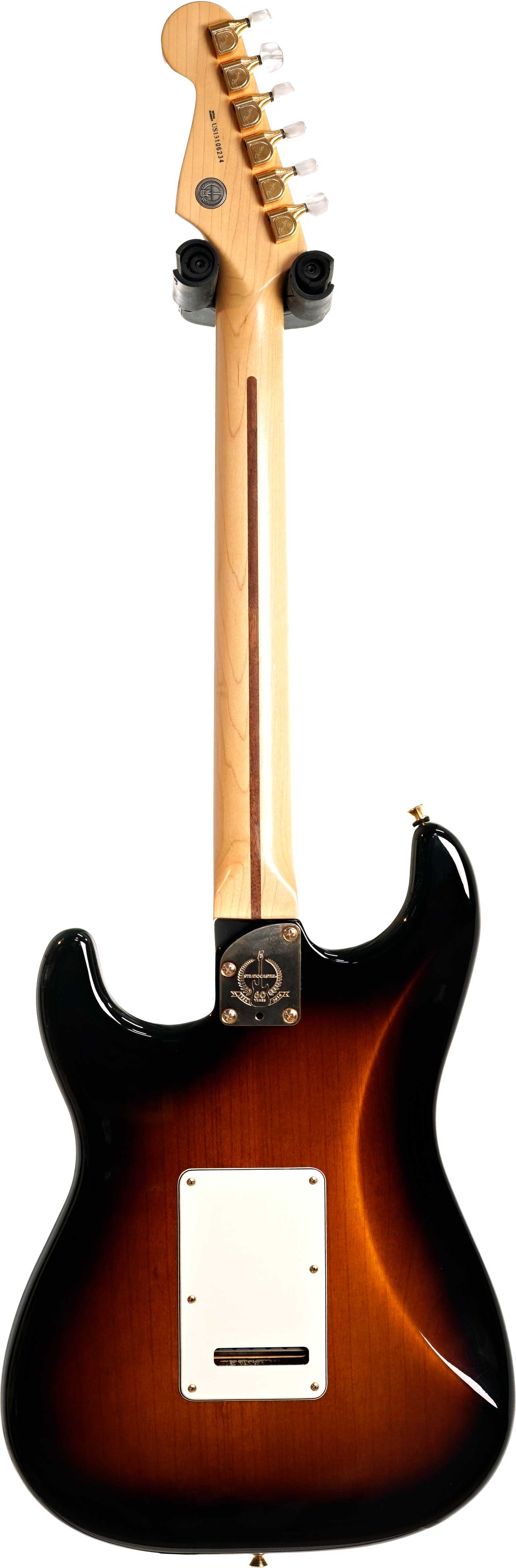 Fender 60th Anniversary Commemorative Stratocaster Maple Fingerboard 2-Colour Sunburst (Pre-Owned)