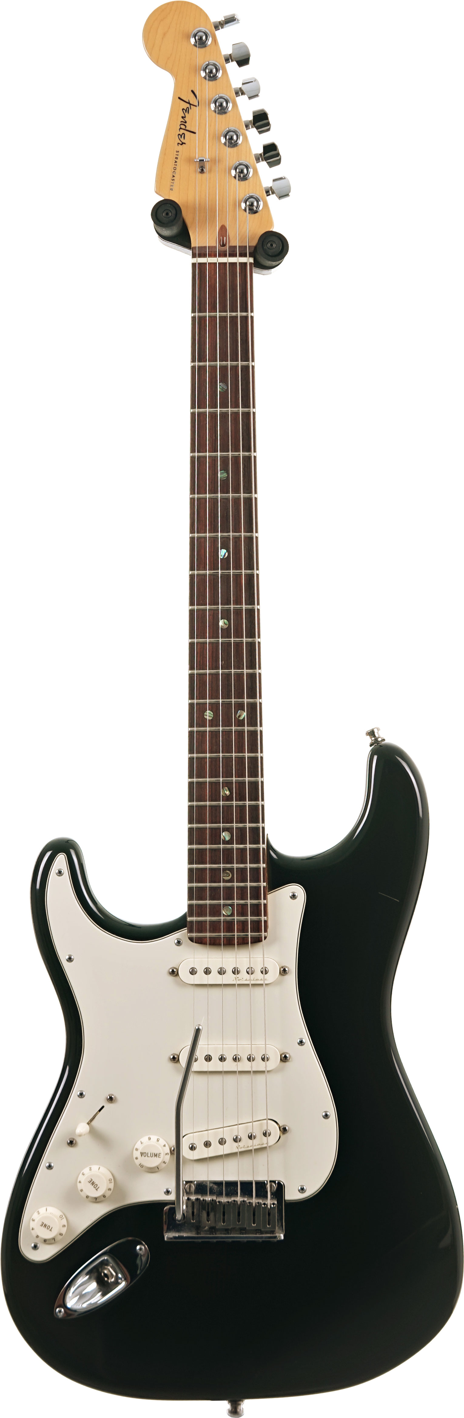 Fender American Deluxe Stratocaster Left Handed Rosewood Fingerboard Black (Pre-Owned)