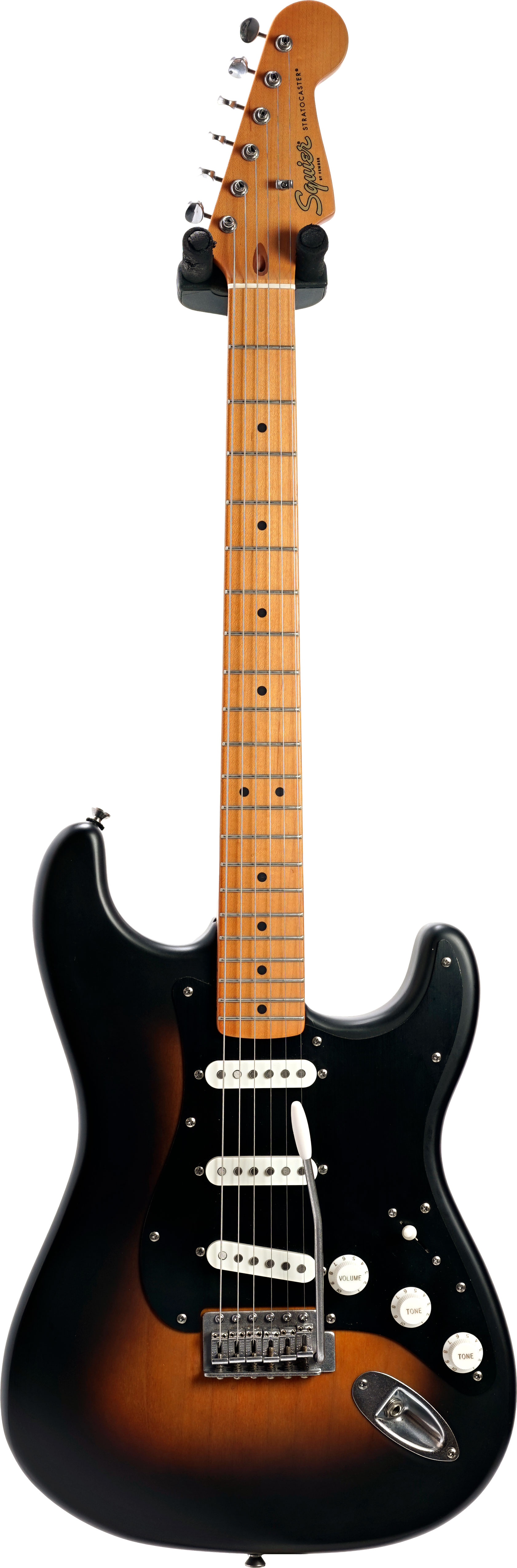 Squier 2023 40th Anniversary Stratocaster Vintage Edition Satin Wide 2 Colour Sunburst  (Pre-Owned)