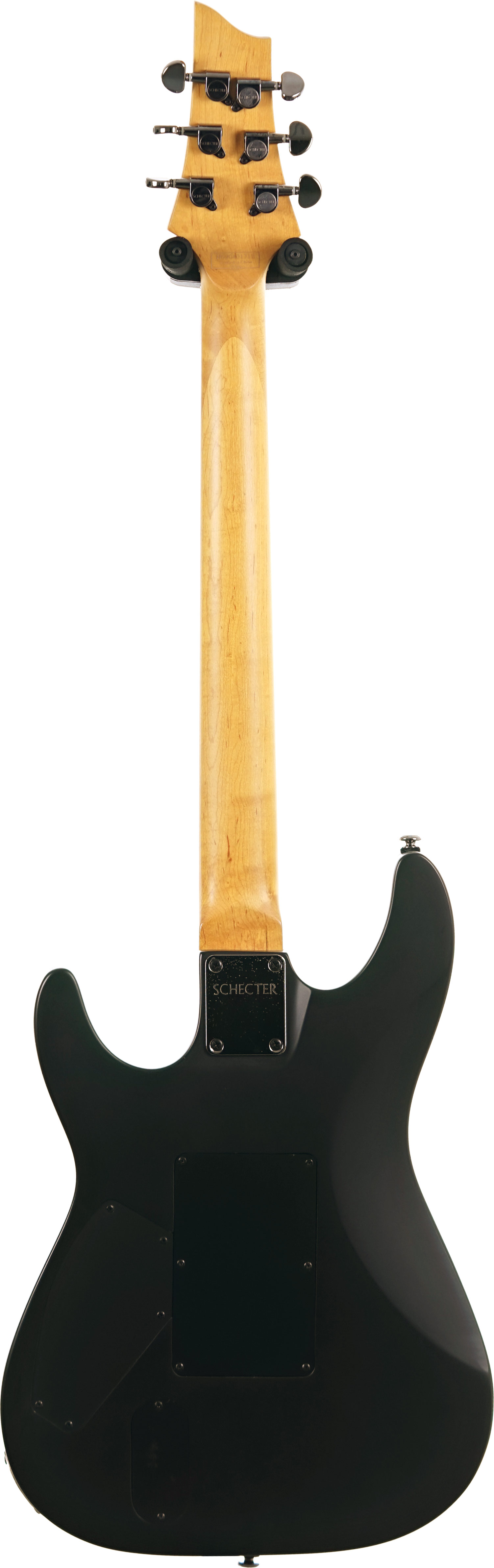 Schecter 2009 Demon 6 FR Aged Black Satin (Pre-Owned)