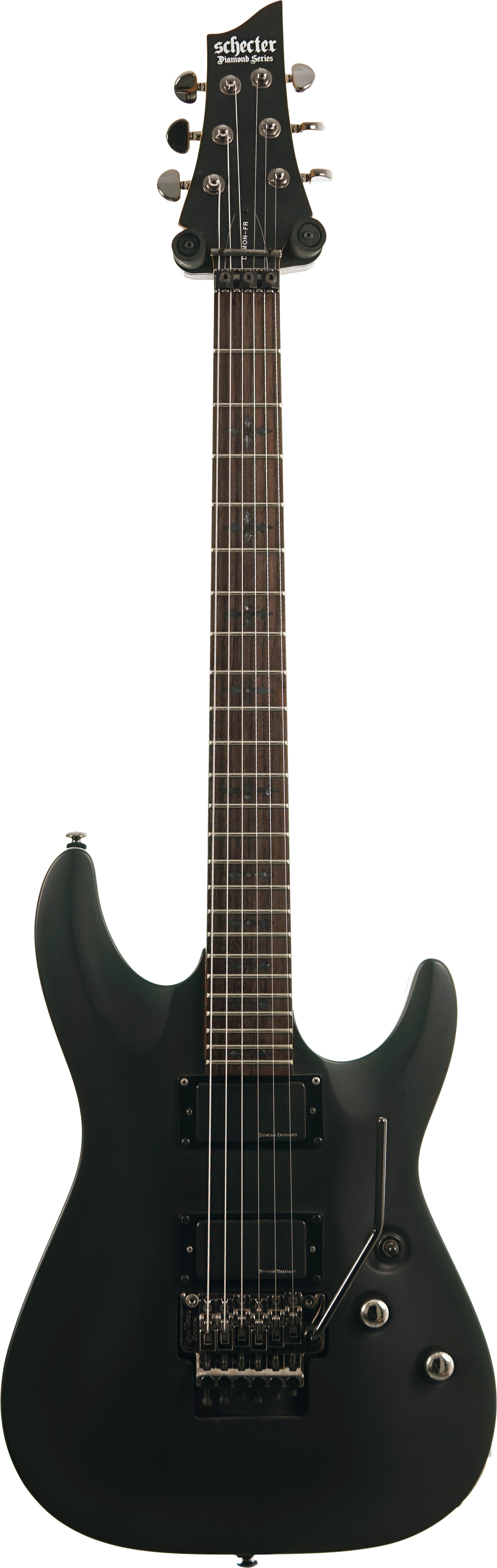 Schecter 2009 Demon 6 FR Aged Black Satin (Pre-Owned)