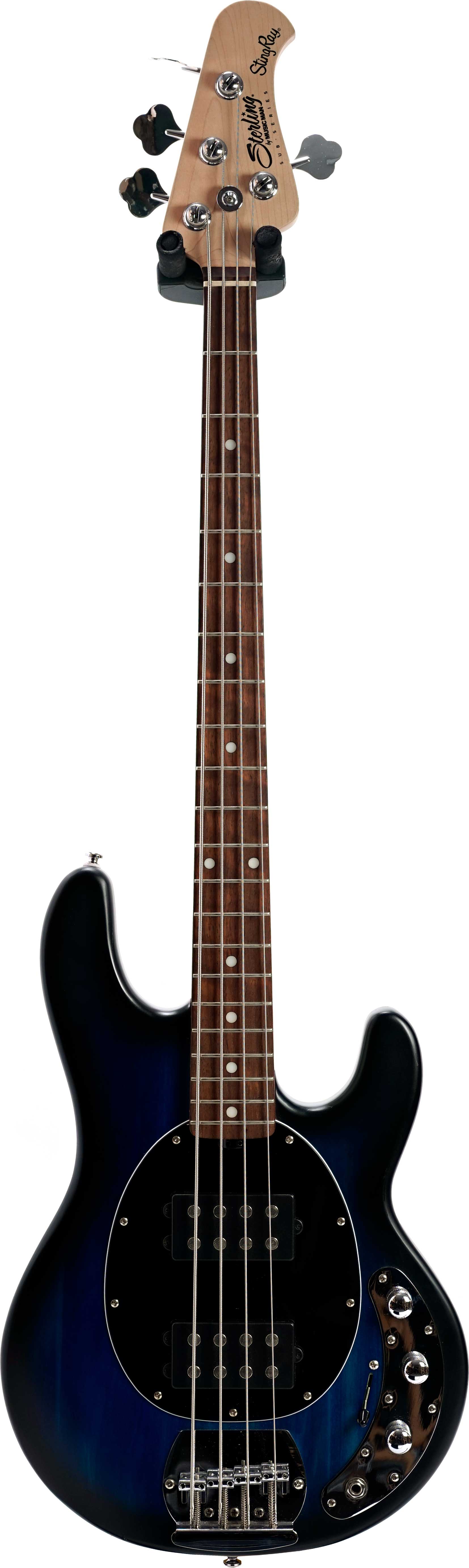 Music Man Sterling Sub Ray4 HH Pacific Blue Burst Satin (Pre-Owned)