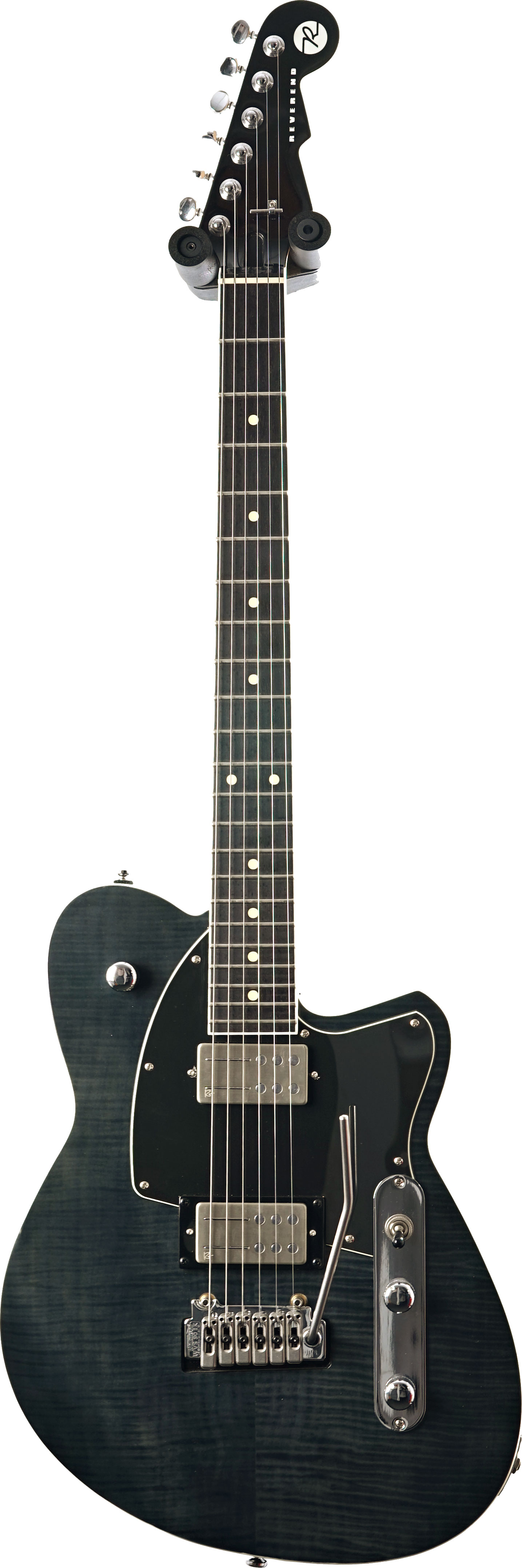 Reverend Reeves Gabrels Signature Satin Black Flame Maple  (Pre-Owned)
