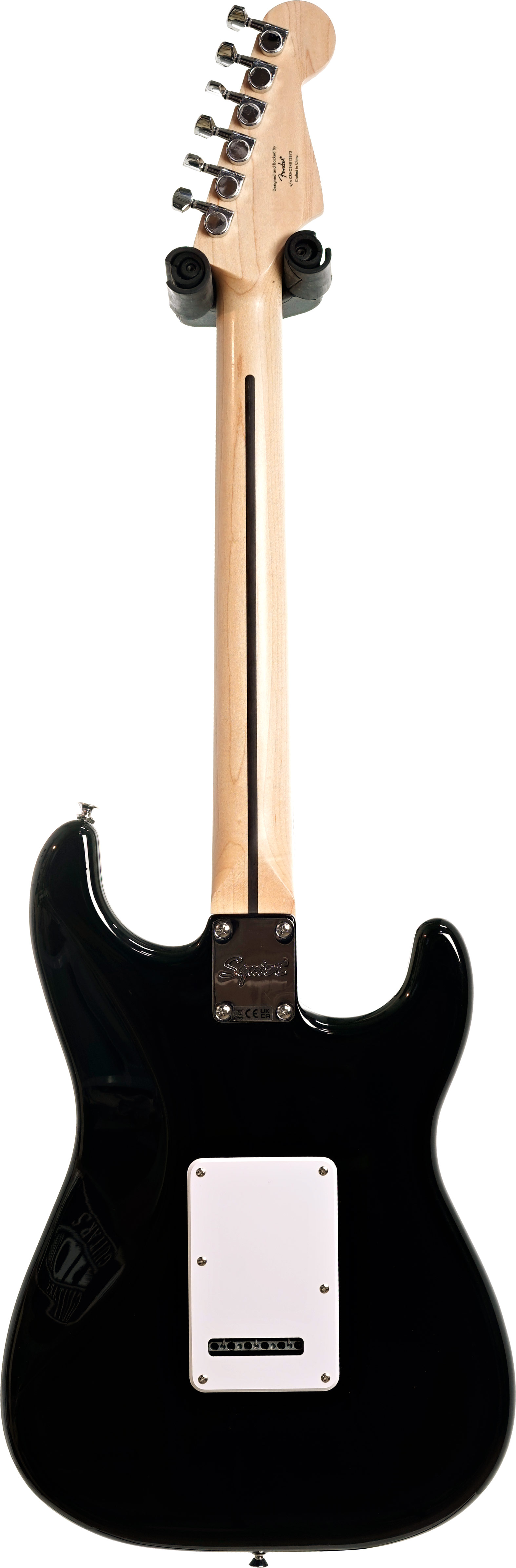 Squier Sonic Stratocaster Black Maple Fingerboard Left Handed (Pre-Owned)