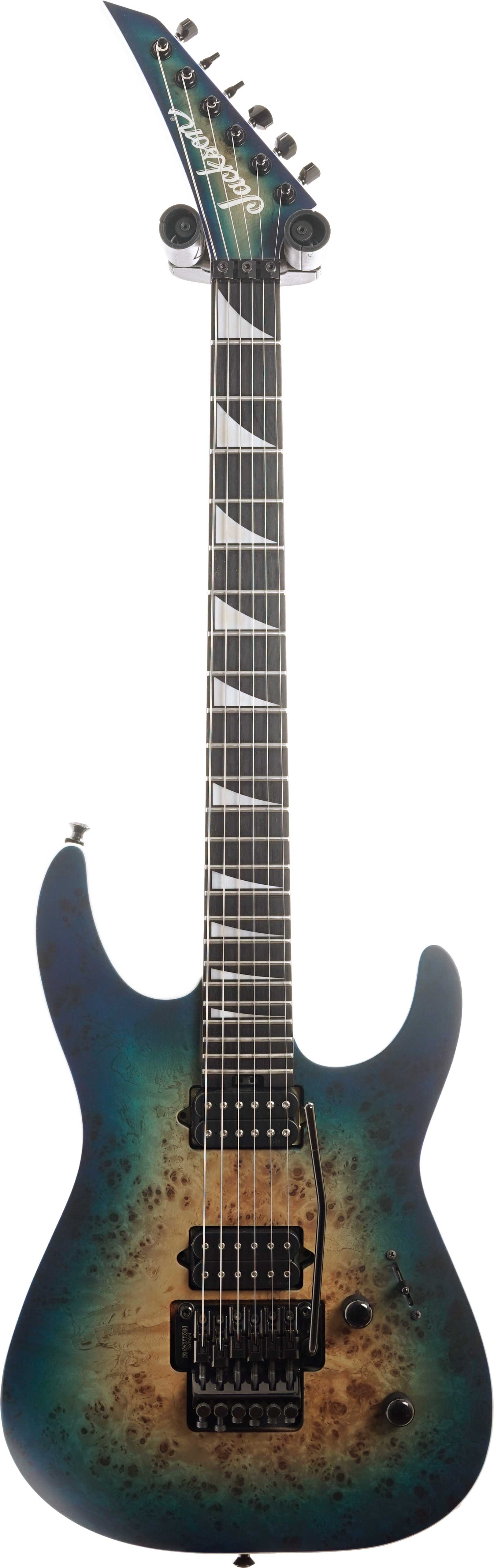 Jackson 2021 Made in Japan Dinky DKRP Trans Blue Burst (Pre-Owned)