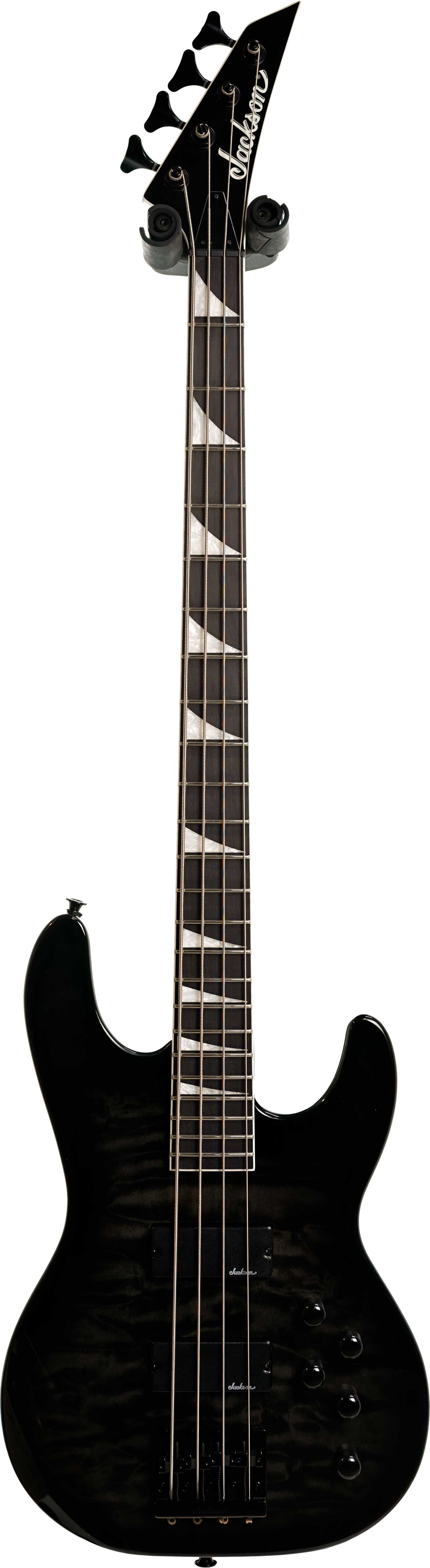 Jackson JS3Q Concert Bass Trans Black Amaranth Fingerboard (Pre-Owned)