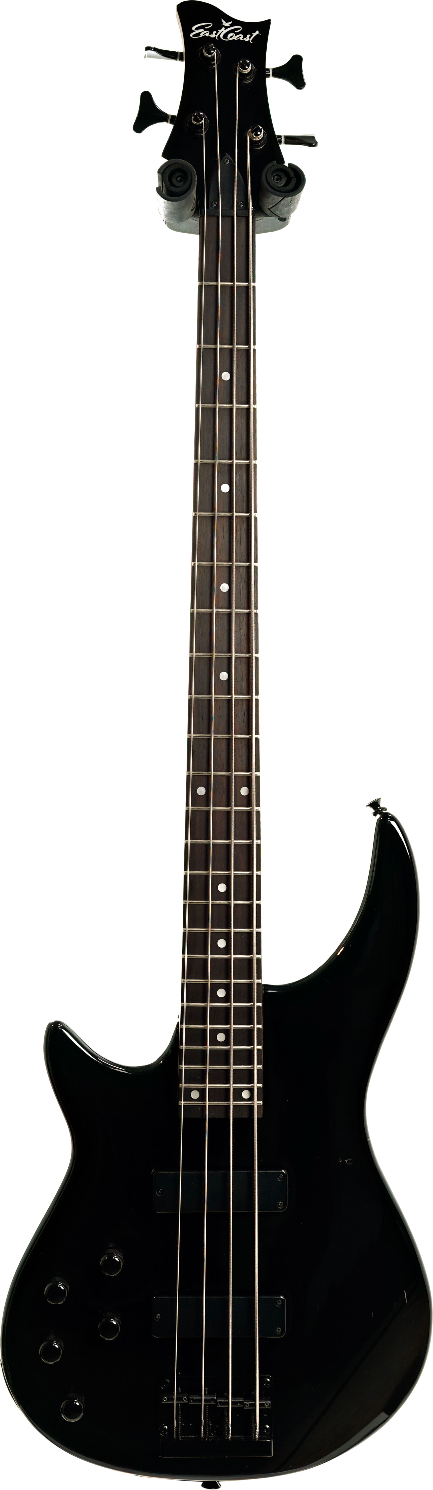 EastCoast MB4-BK-LH Bass Black Rosewood Fingerboard Left Handed (Pre-Owned)
