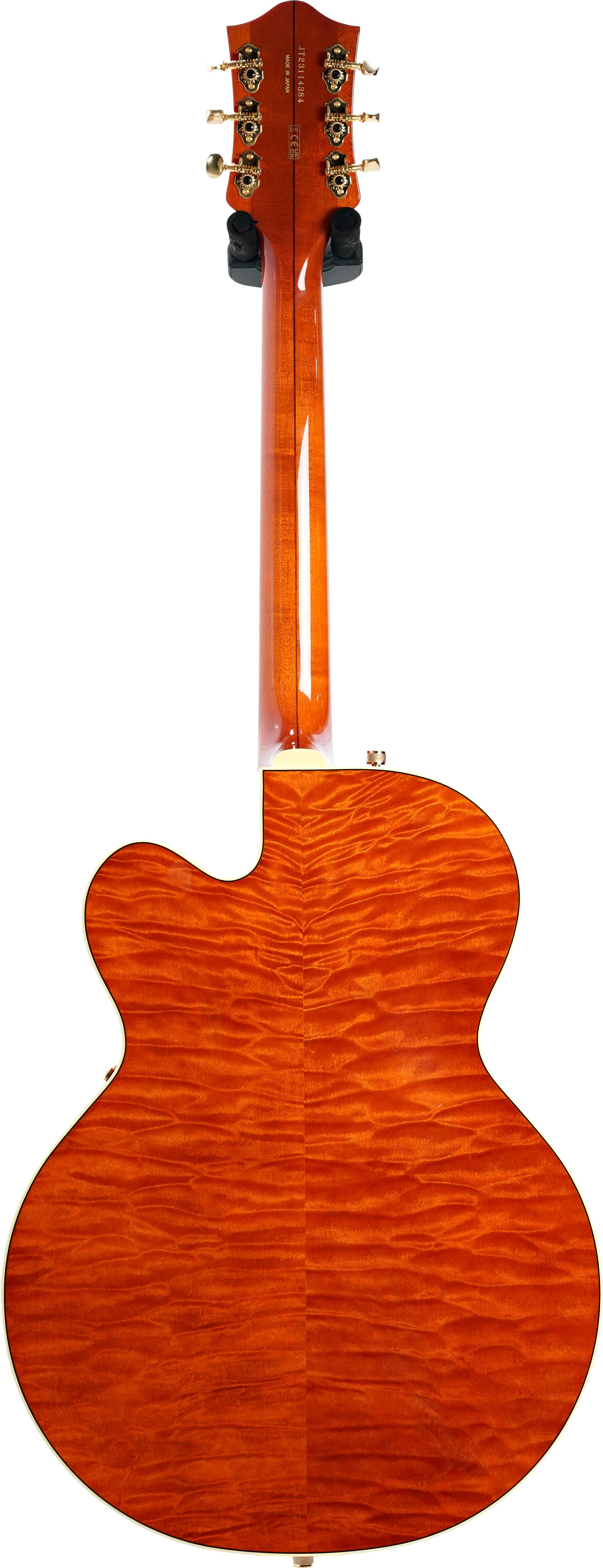 Gretsch 2023 G6120TGQM-56 Limited Edition Chet Round Up Orange (Pre-Owned)