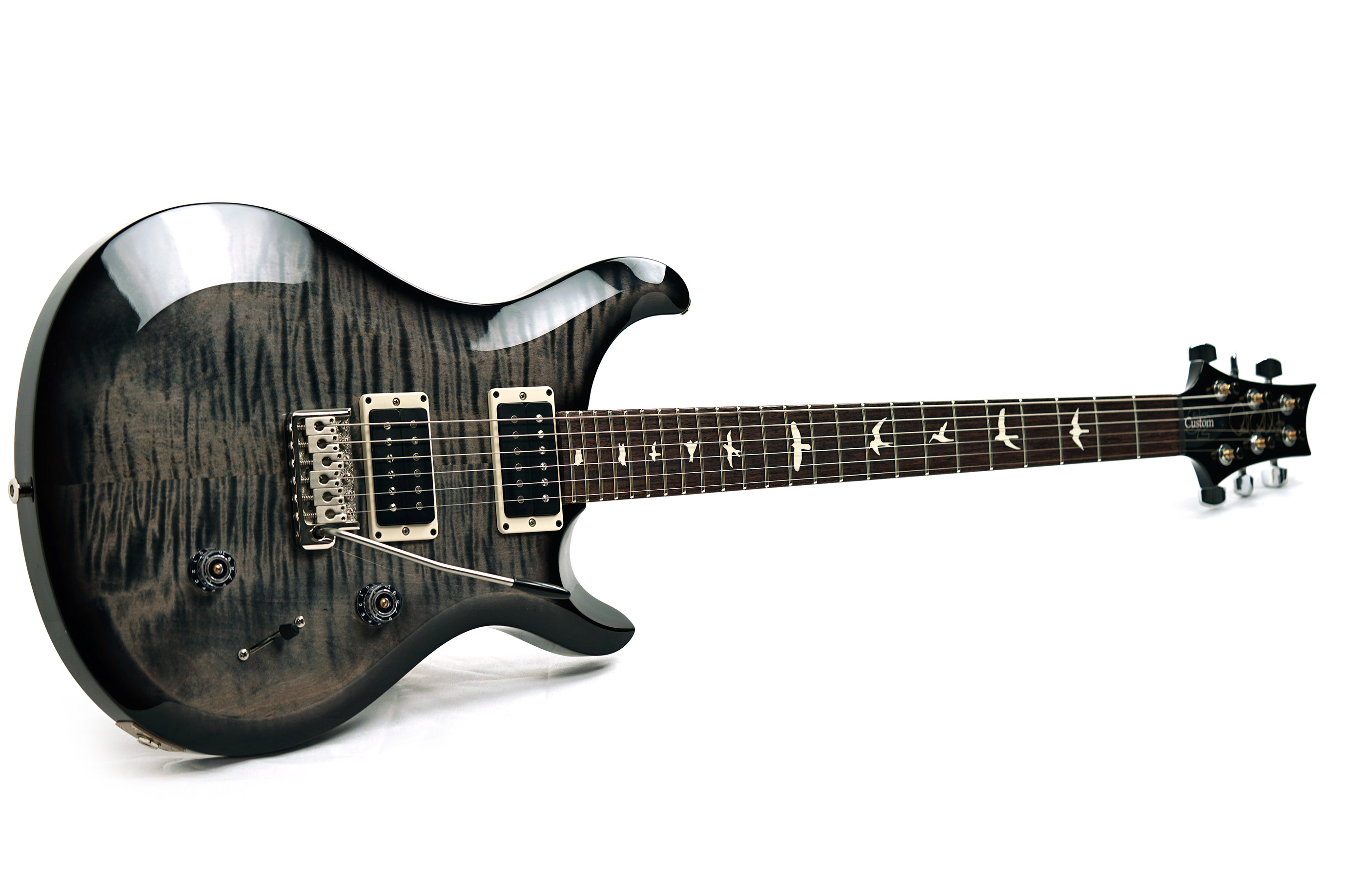 PRS S2 Custom 24 Faded Grey Black Burst 2024 (Pre-Owned)