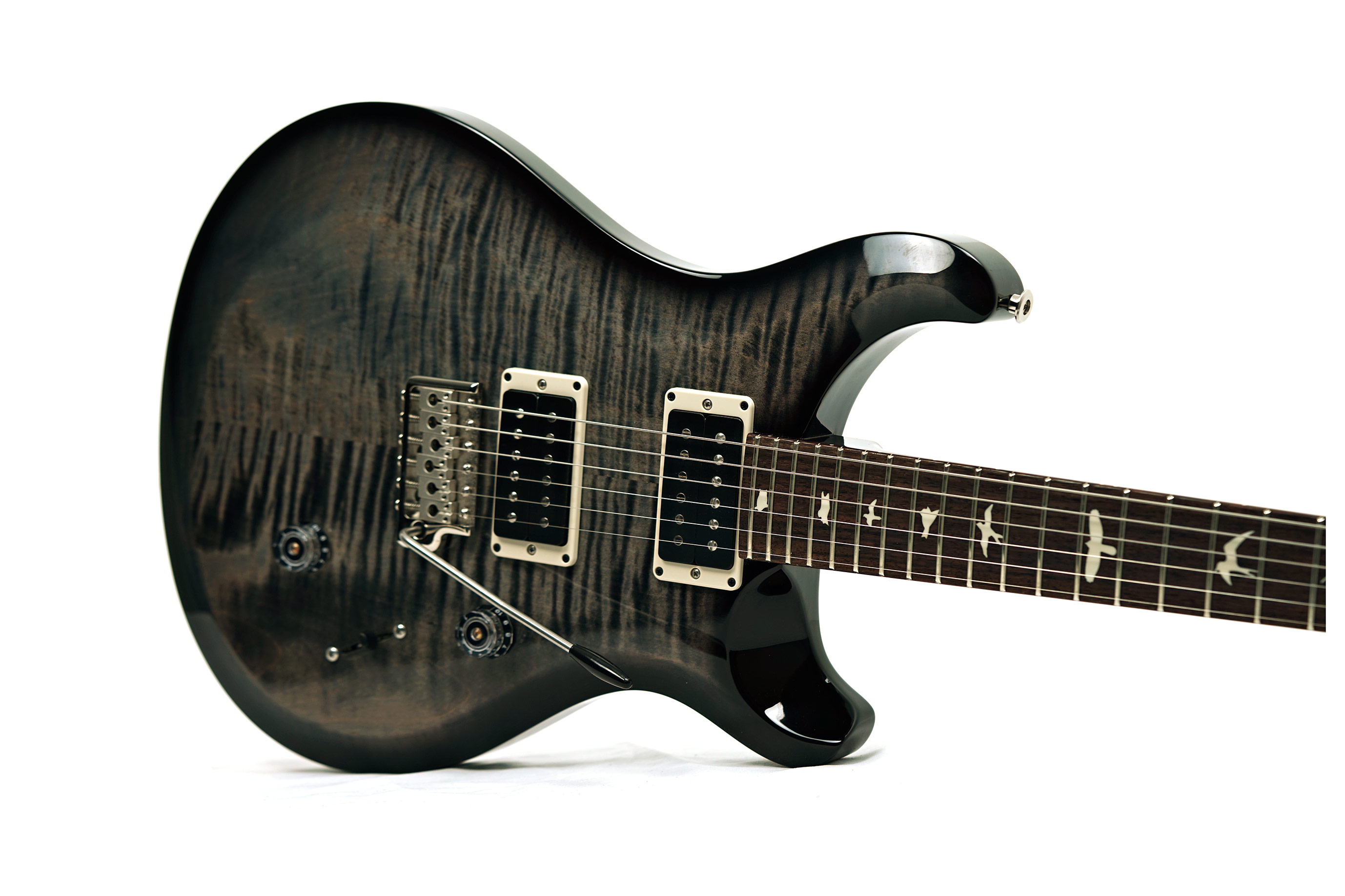 PRS S2 Custom 24 Faded Grey Black Burst 2024 (Pre-Owned)