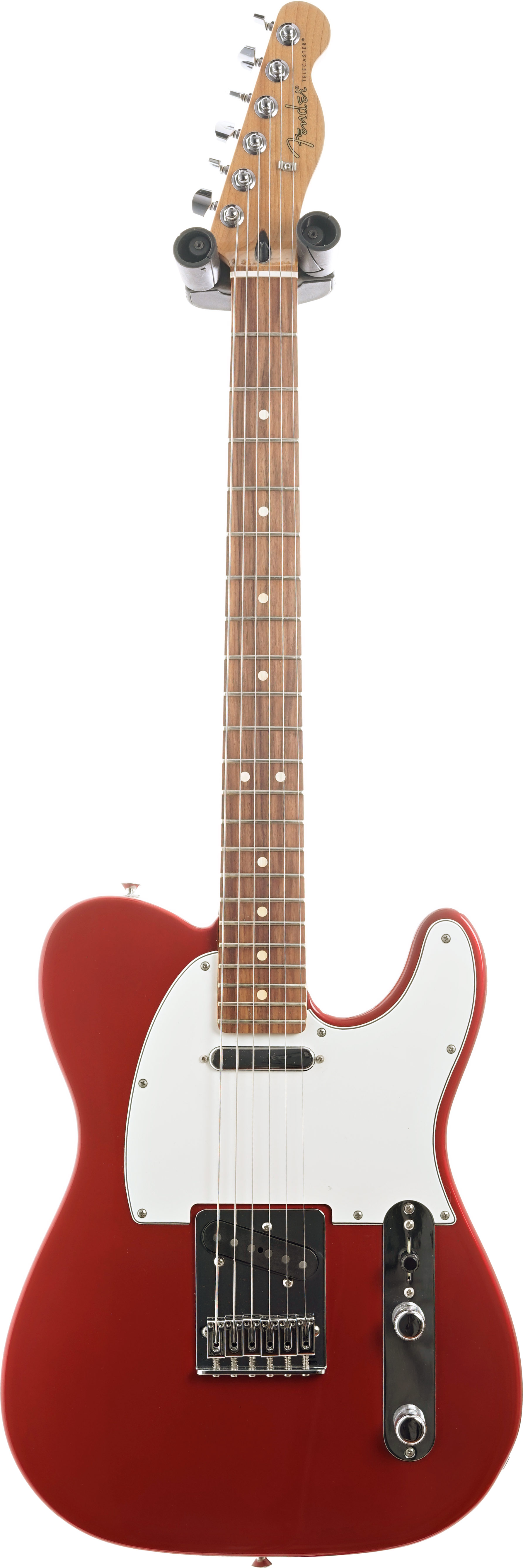 Fender guitarguitar Exclusive Roasted Player Telecaster Candy Apple Red with Custom Shop Nocasters Pau Ferro Fingerboard (Pre-Owned)
