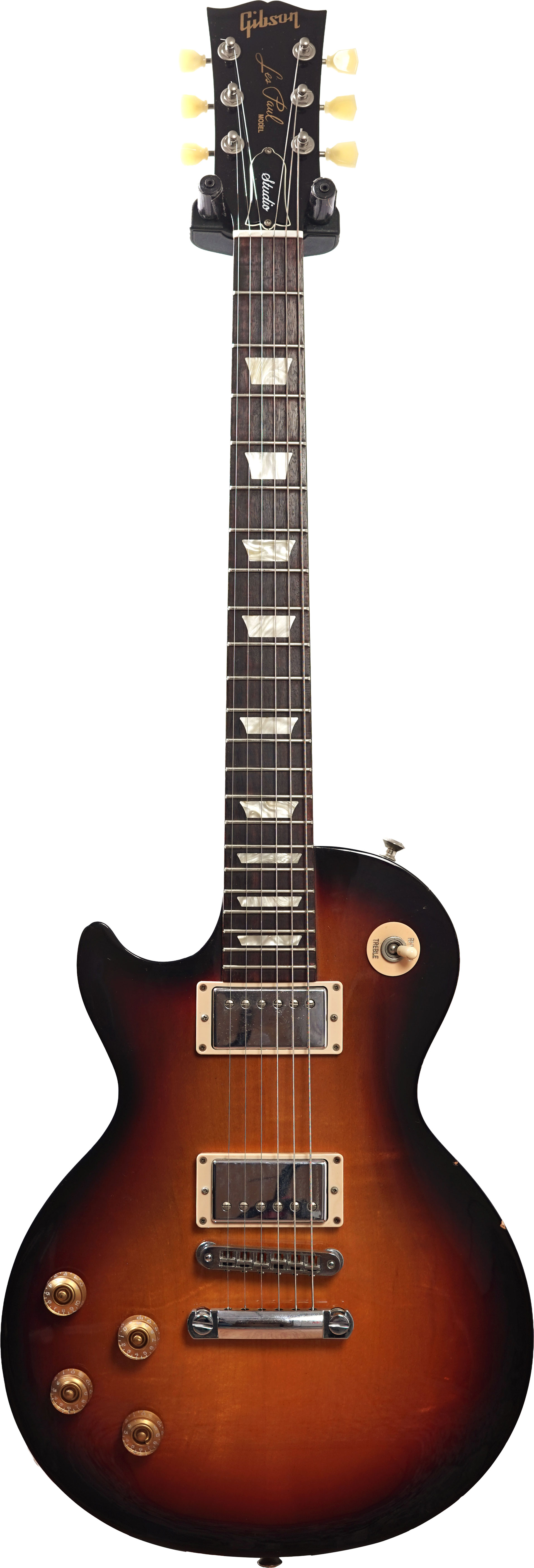 Gibson 2012 Les Paul Studio Fireburst Left Handed Chrome Hardware (Pre-Owned)
