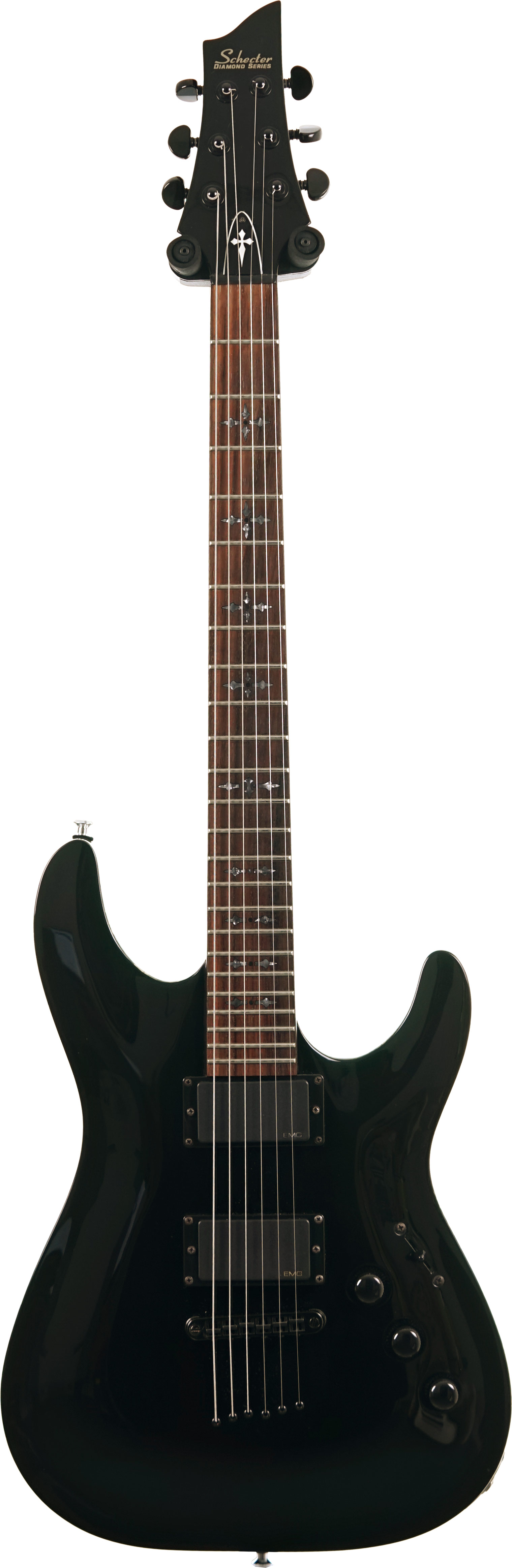 Schecter 2006 Diamond Series Hellraiser C-1 Black  (Pre-Owned)