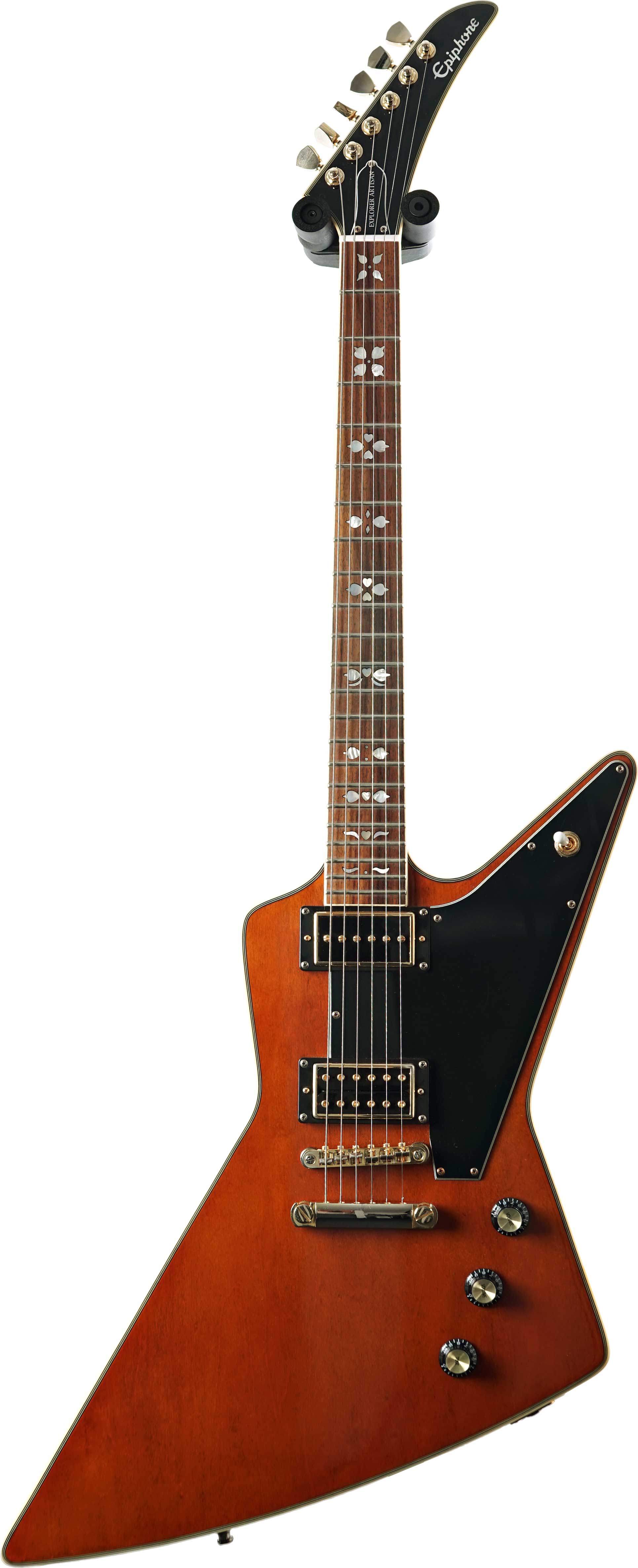 Epiphone 2017 Limited Edition Lee Malia Explorer Custom Artisan Walnut (Pre-Owned)