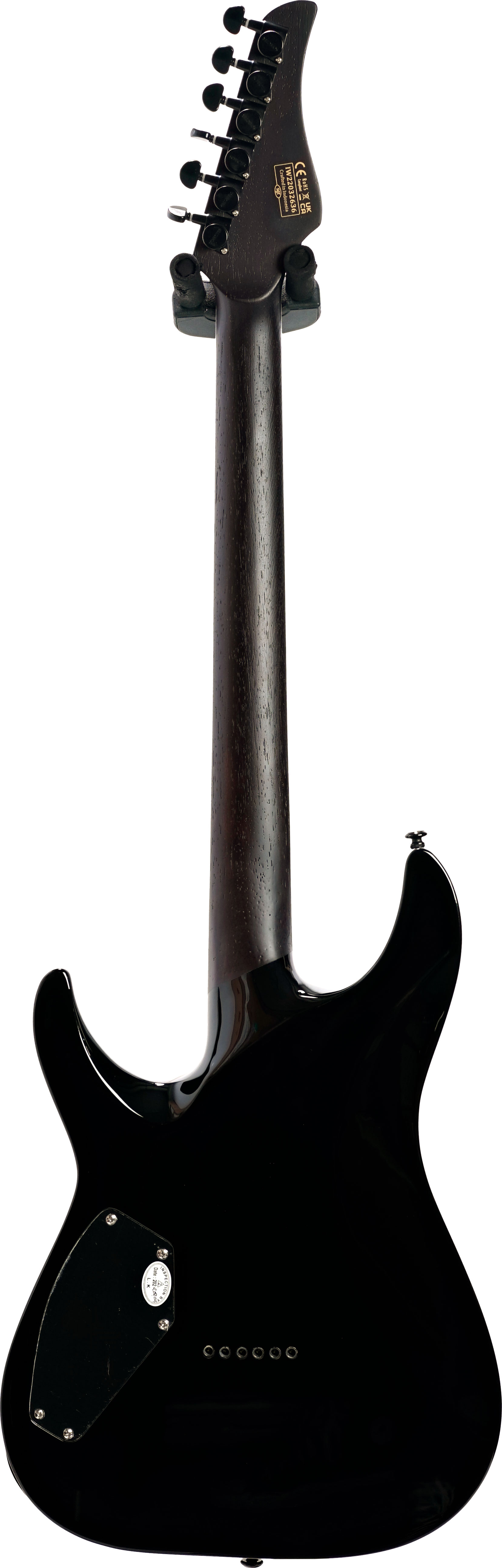 Schecter Reaper-6 Custom Gloss Black  (Pre-Owned)