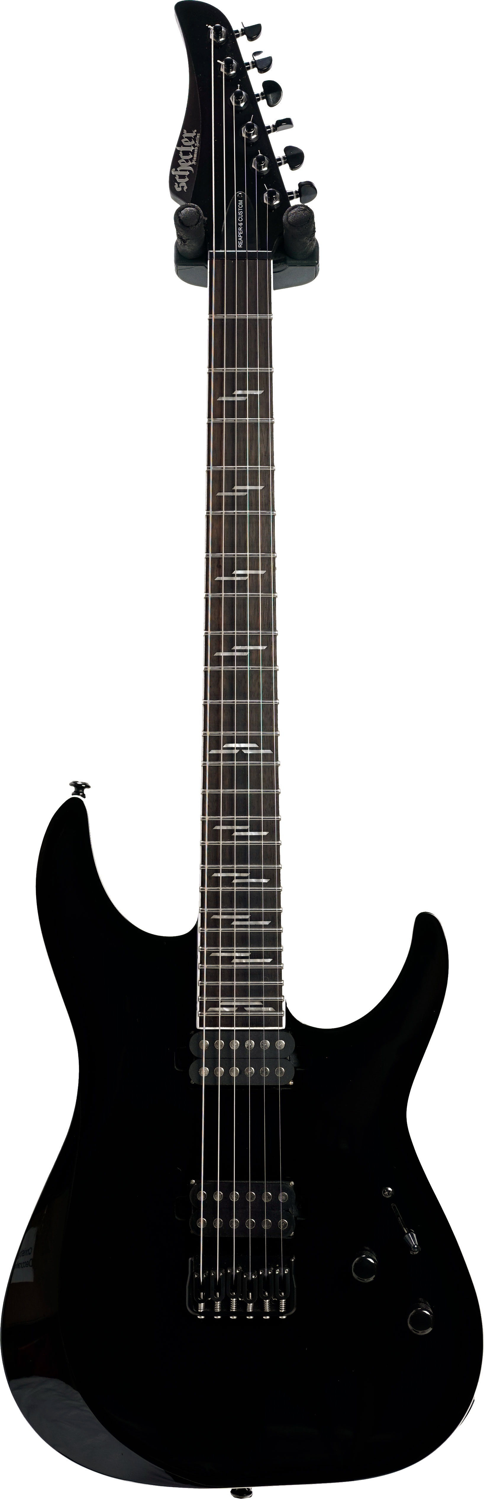 Schecter Reaper-6 Custom Gloss Black  (Pre-Owned)