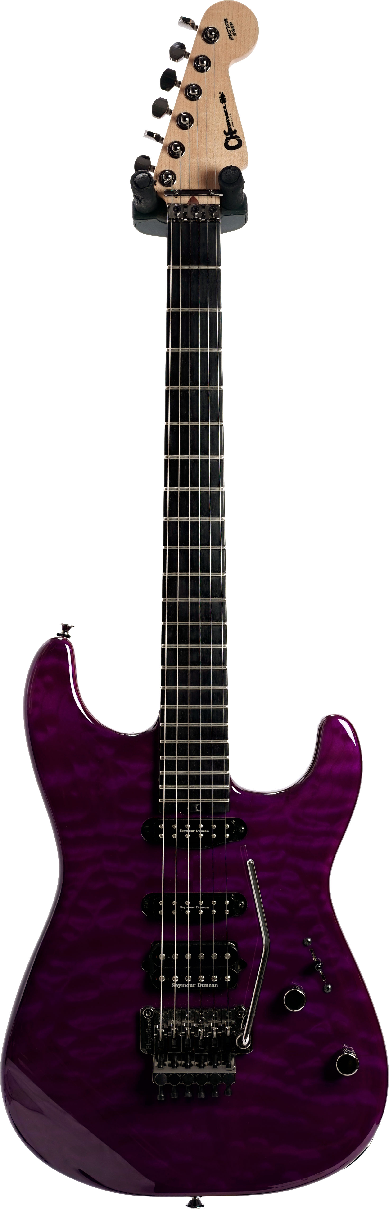 Charvel 2016 USA Custom Shop San Dimas HSS Trans Purple (Pre-Owned)