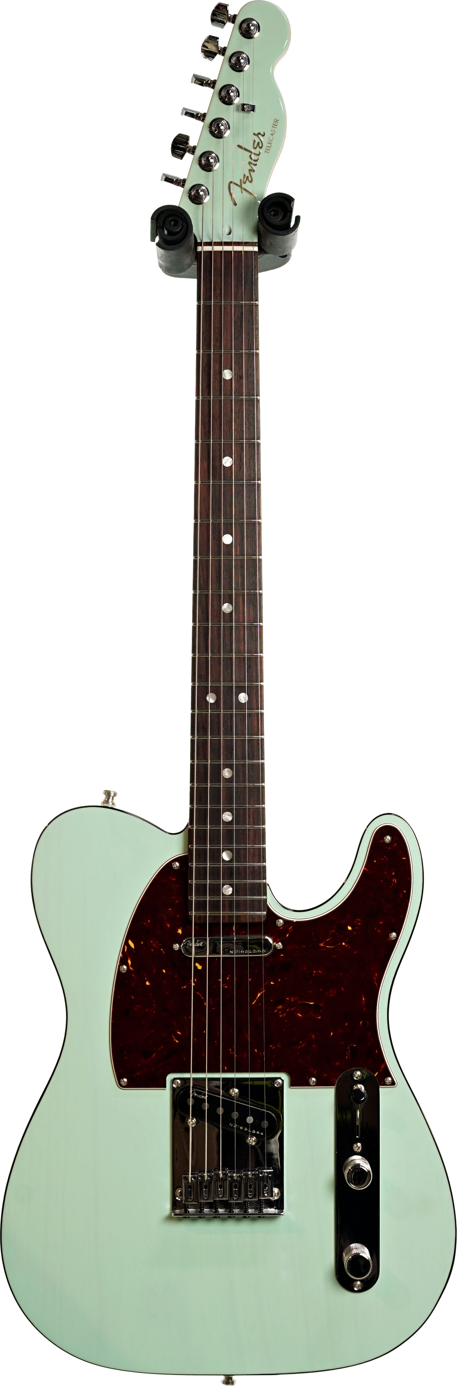 Fender American Ultra Luxe Telecaster Transparent Surf Green Rosewood Fingerboard  (Pre-Owned)