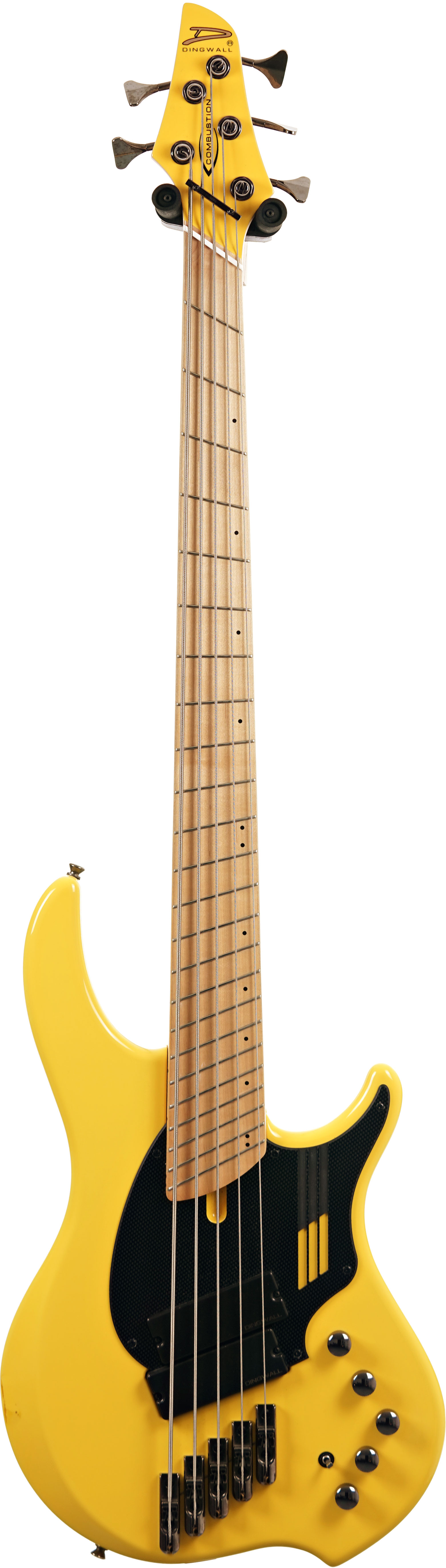 Dingwall Combustion NG2 5-String Ferrari Yellow (Pre-Owned)