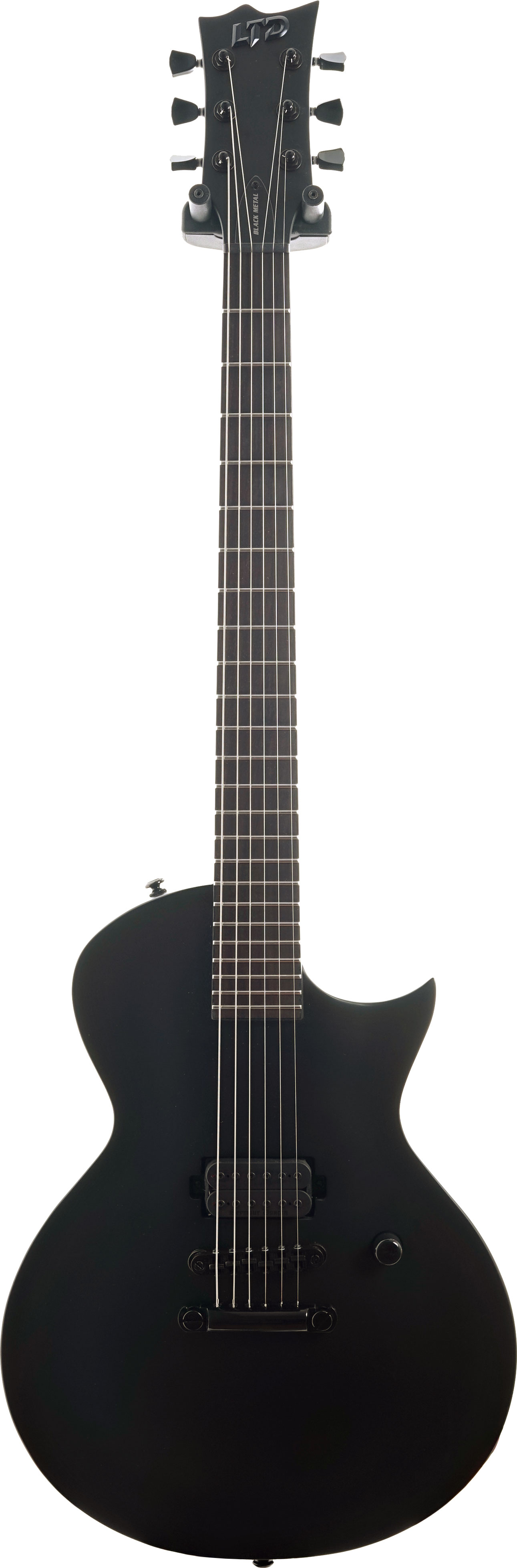 ESP LTD 2023 Black Metal EC Black Satin  (Pre-Owned)