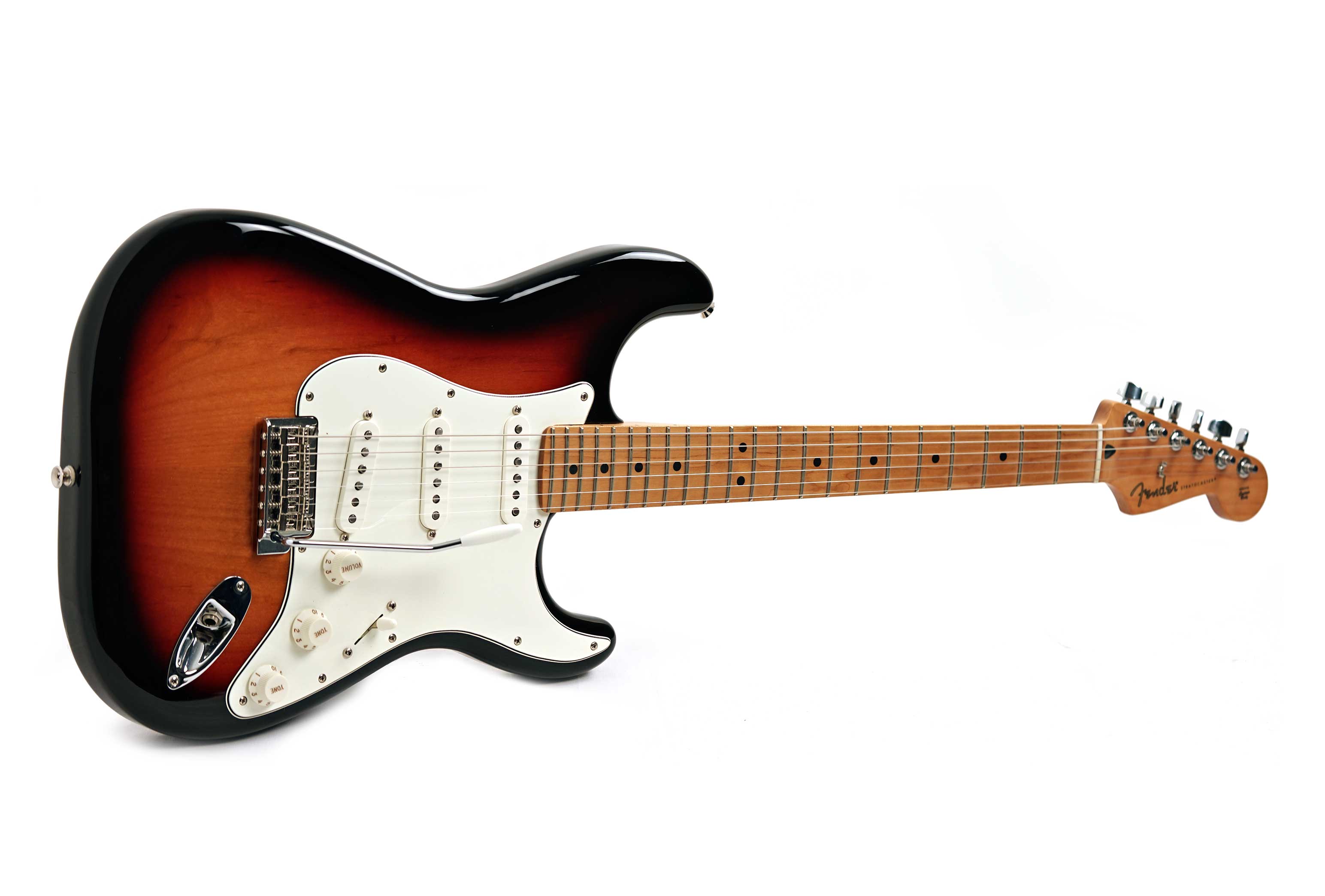 Fender 2021 Roasted Player Stratocaster 3 Tone Sunburst Roasted Maple Neck/Fingerboard with Custom Shop Pickups  (Pre-Owned)