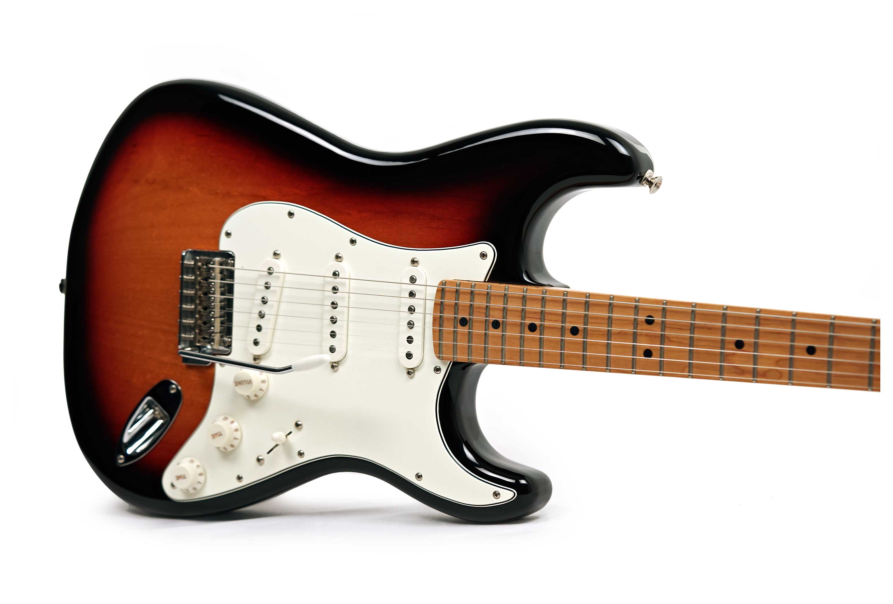 Fender 2021 Roasted Player Stratocaster 3 Tone Sunburst Roasted Maple Neck/Fingerboard with Custom Shop Pickups  (Pre-Owned)